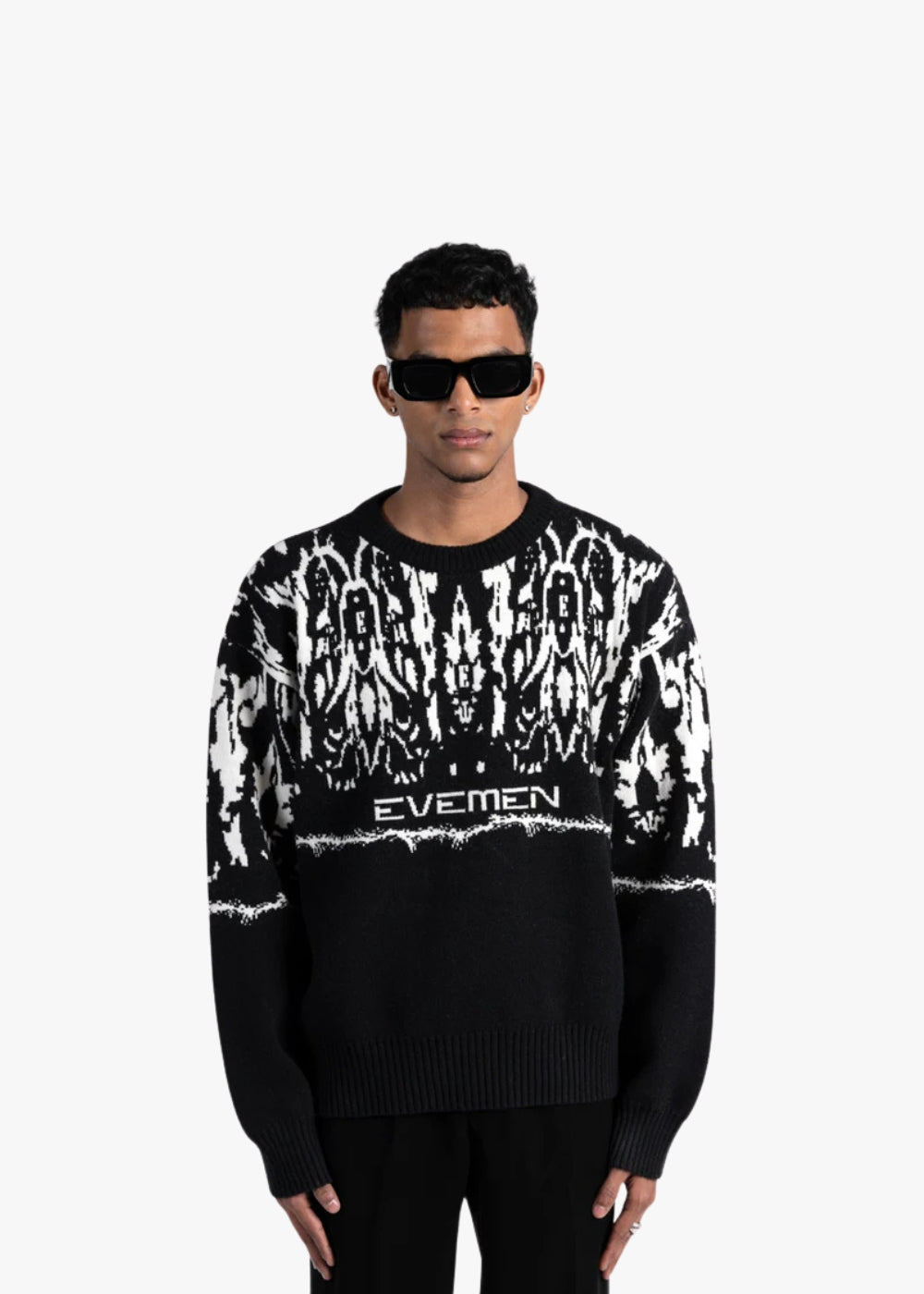 KASHAN JACQUARD SWEATER