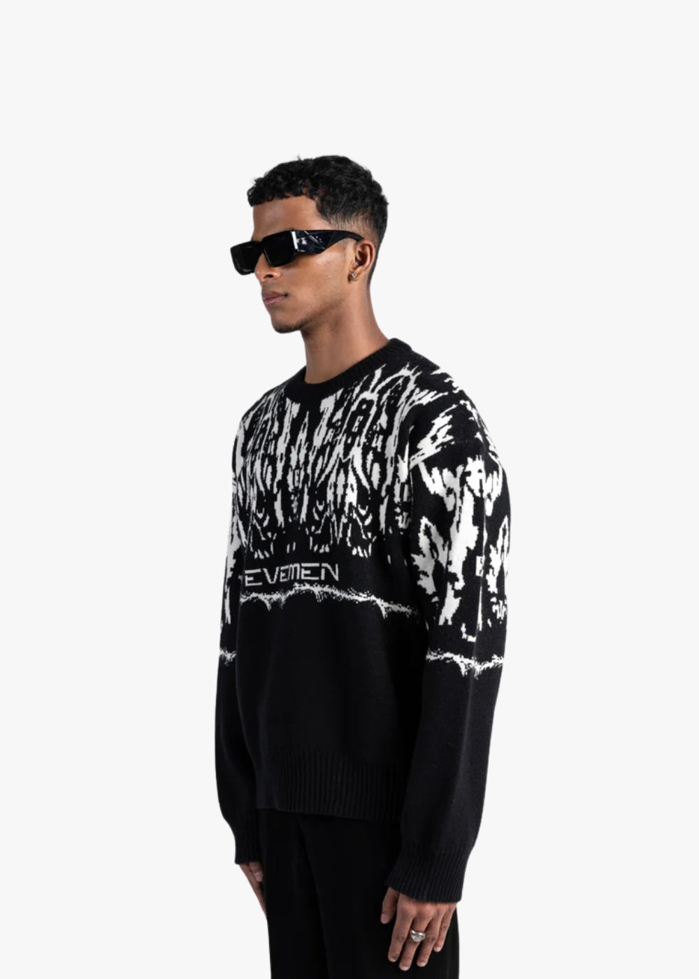 KASHAN JACQUARD SWEATER