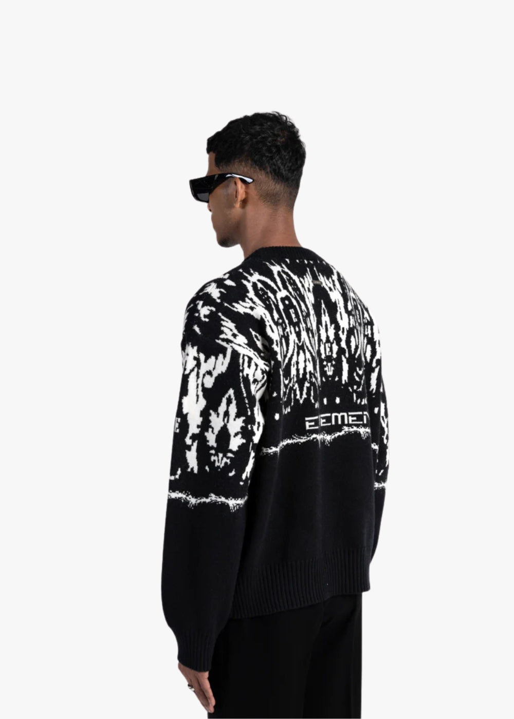 KASHAN JACQUARD SWEATER