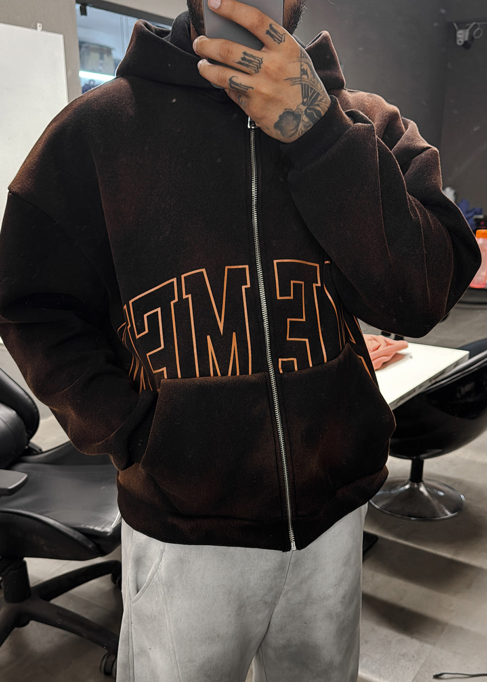 Genesis zip through hoodie