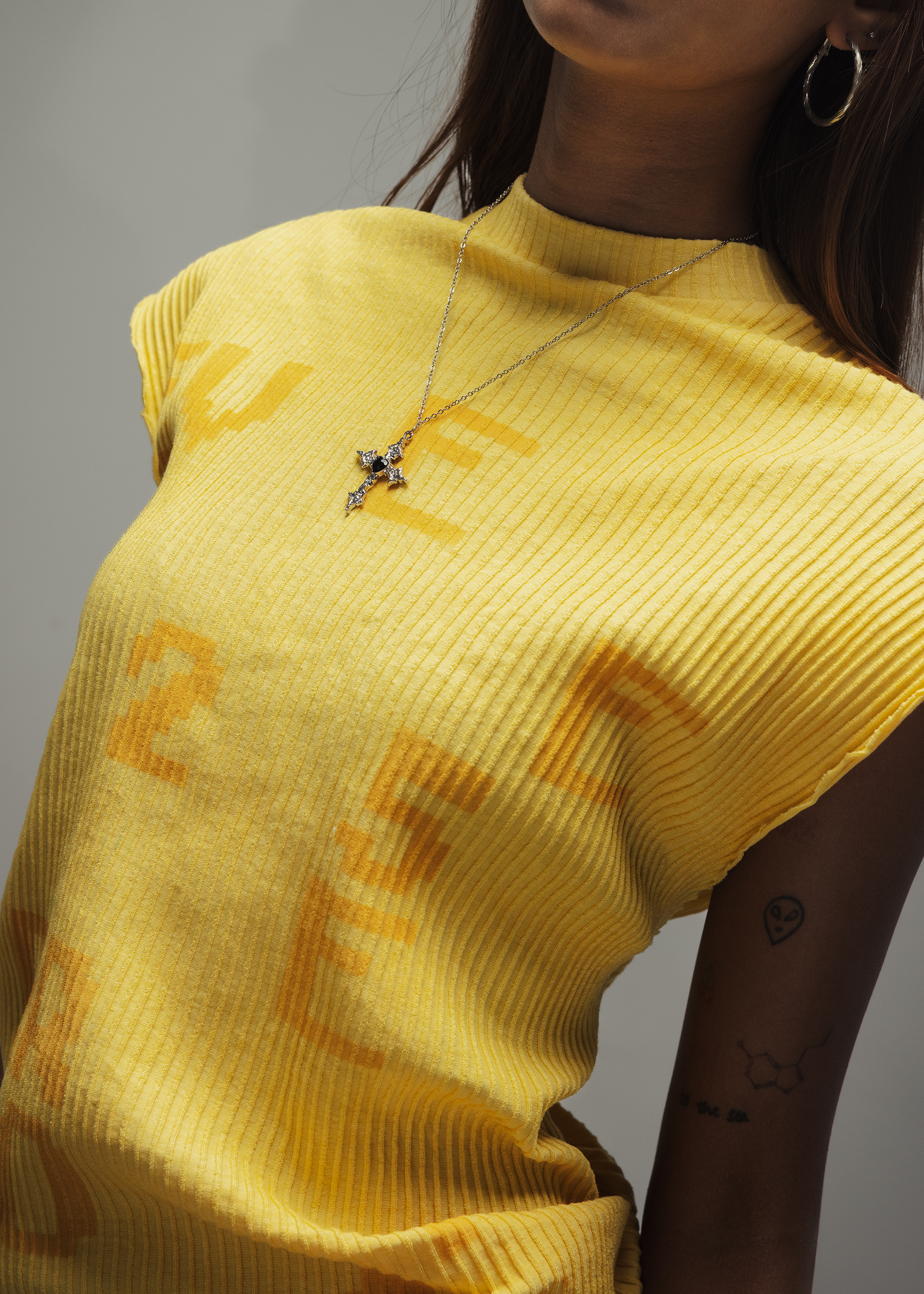 Error ribbed tank - yellow