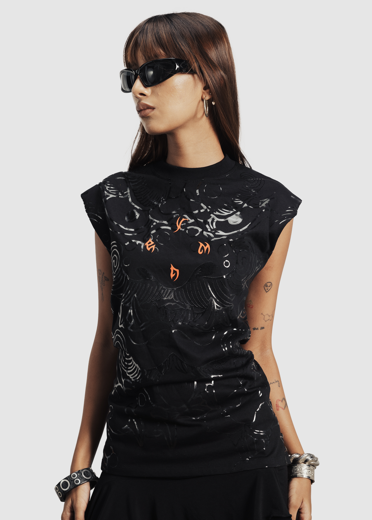 Asur tank - black