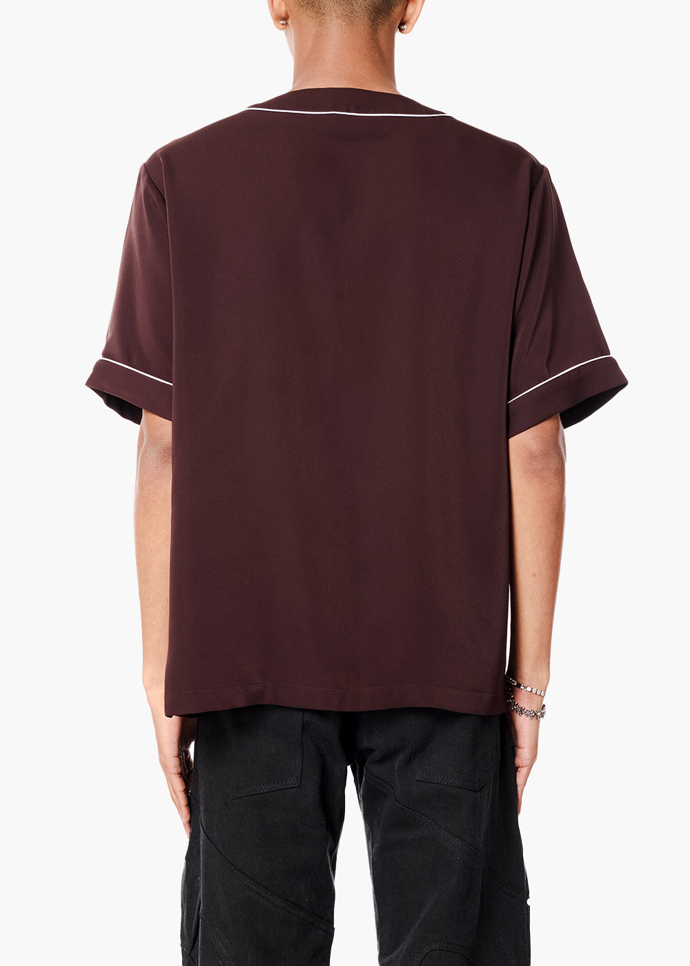 BASEBALL SHIRT-BROWN