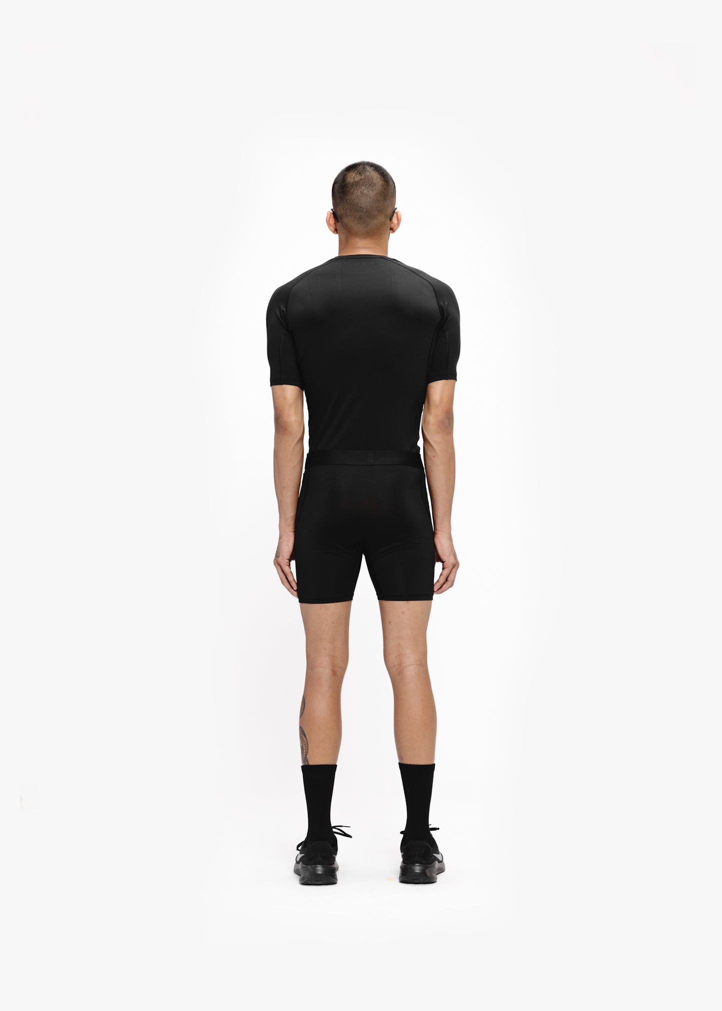 DNA COMPRESSION T-SHIRT- BLACK