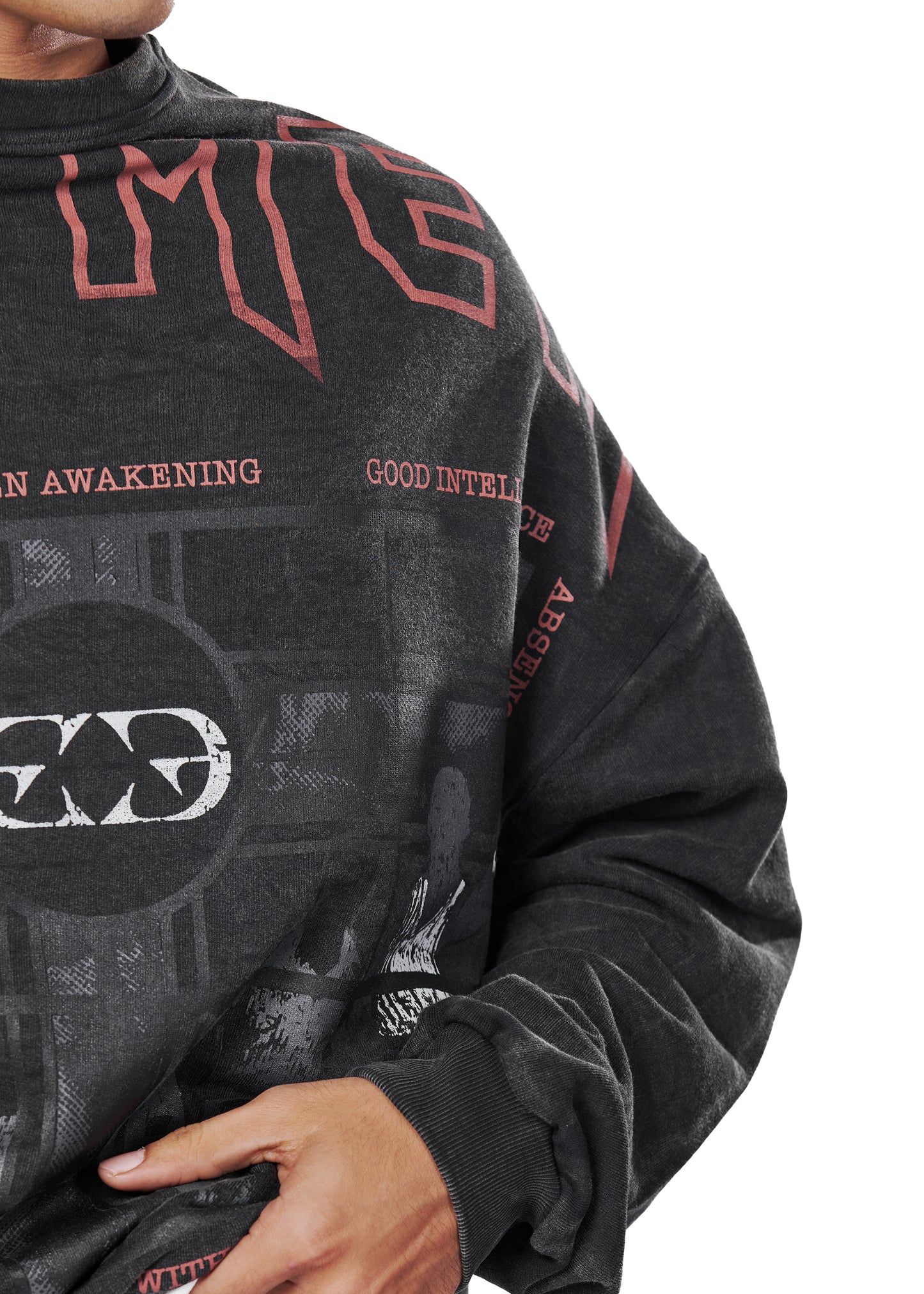 bully cowl sweatshirt