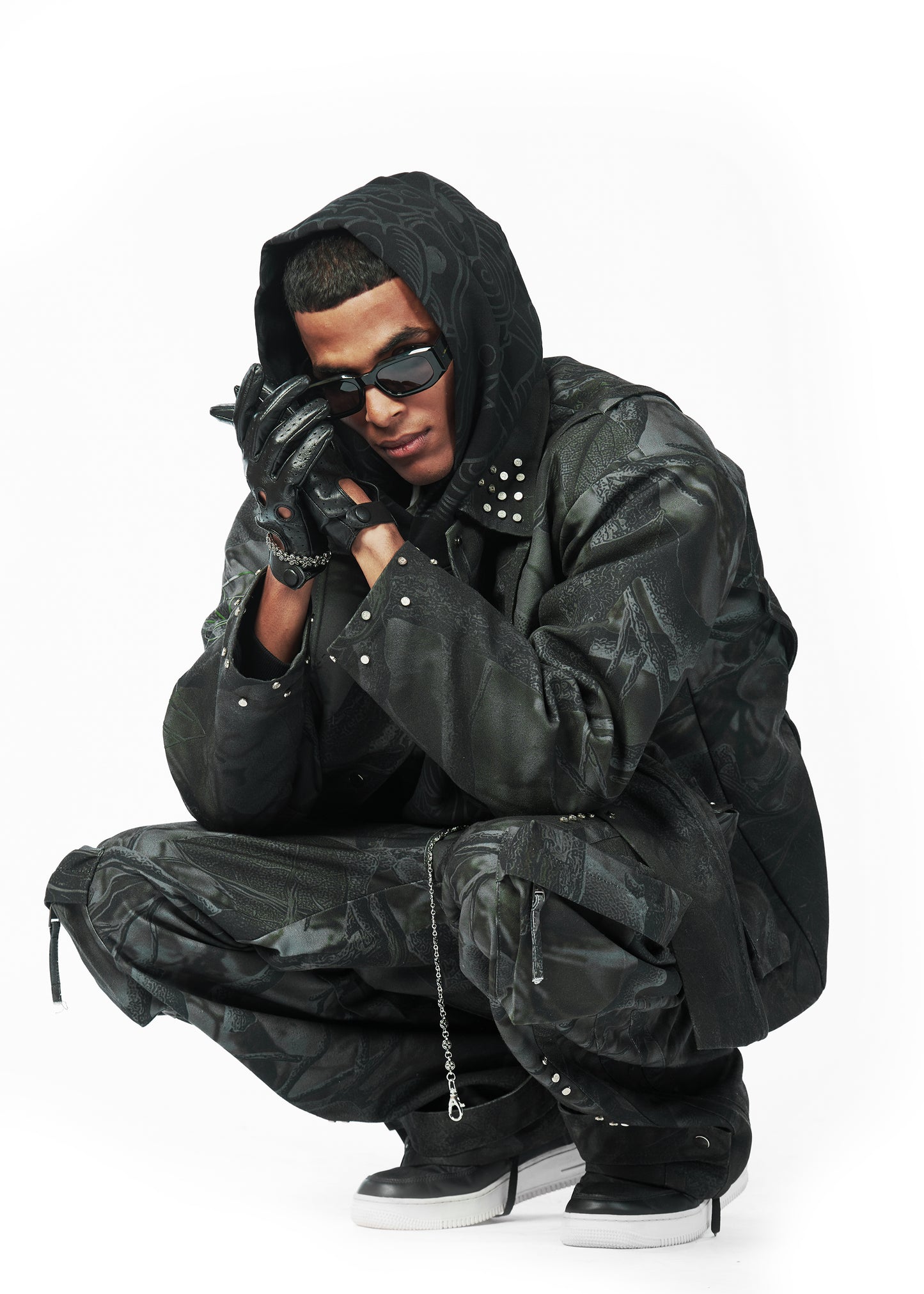 oak tree canvas stud jacket