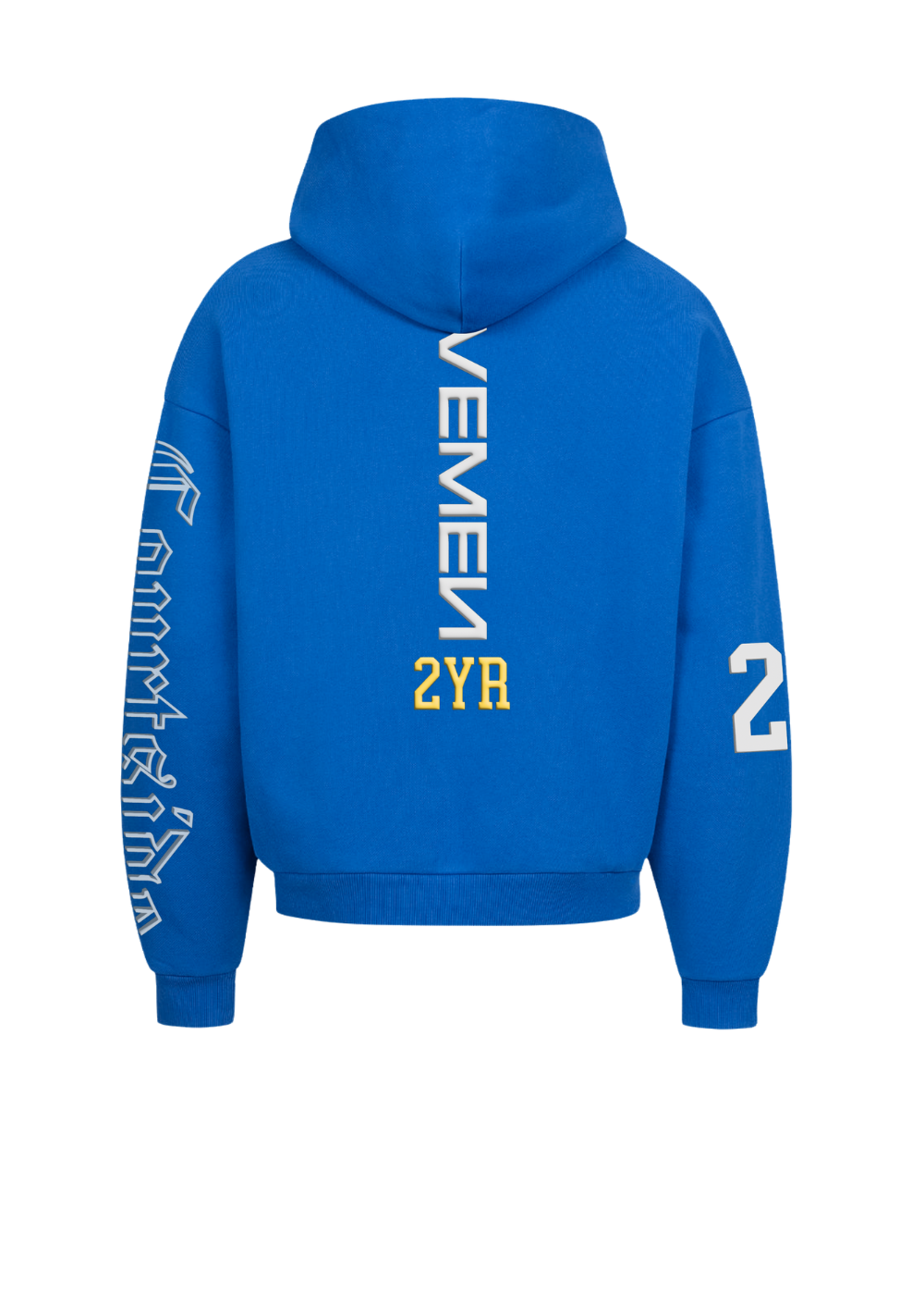 COURTSIDE HOODIE - COBALT BLU