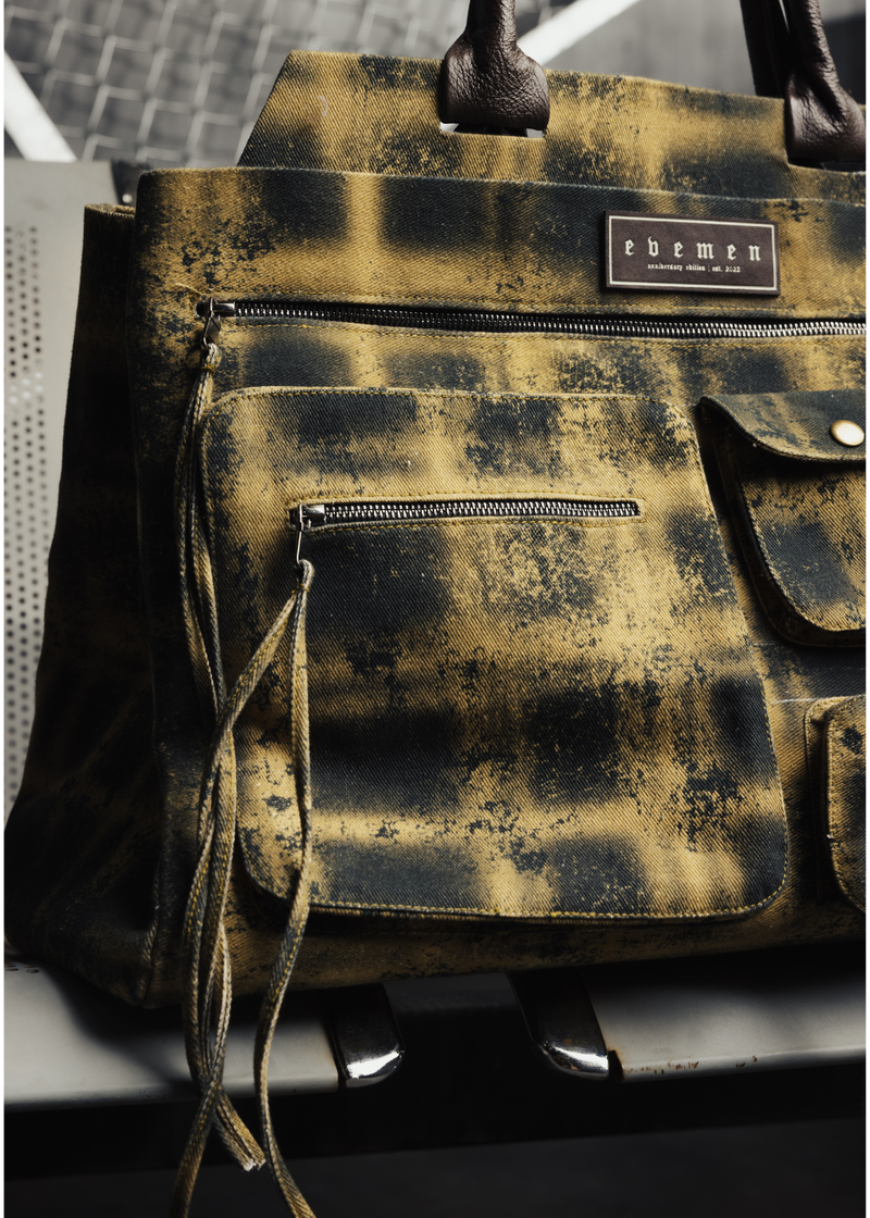 Goldmine FLNL tote bag - yellow lookbook image 1