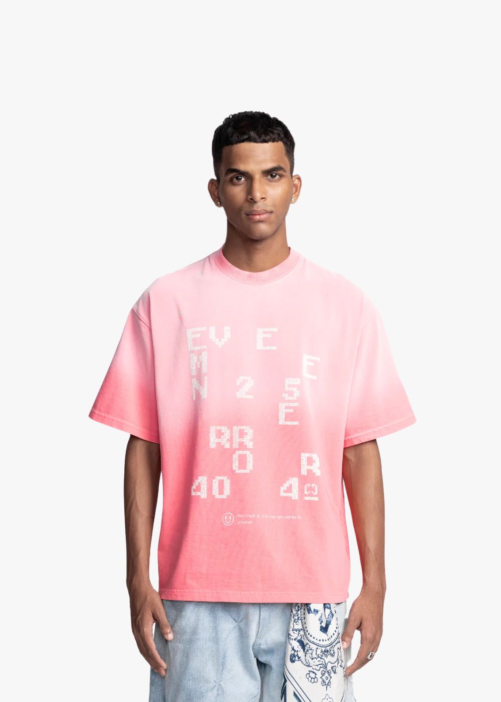 ERROR T-SHIRT - PINK WASHED