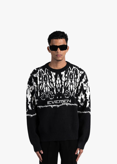 KASHAN JACQUARD SWEATER