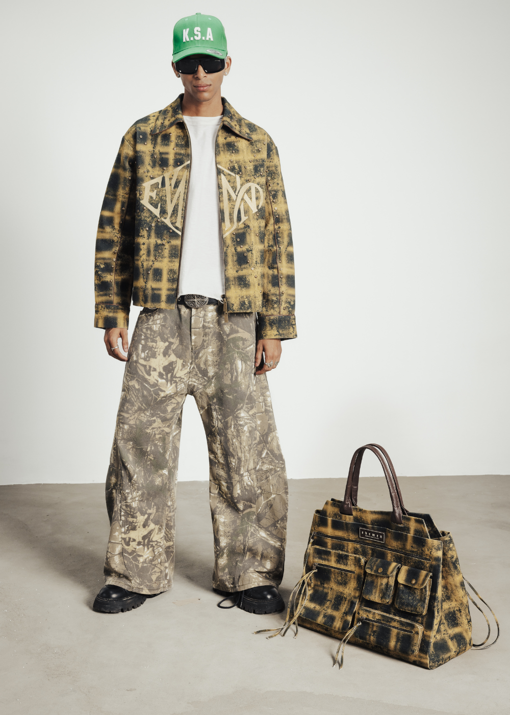 Goldmine FLNL tote bag - yellow
