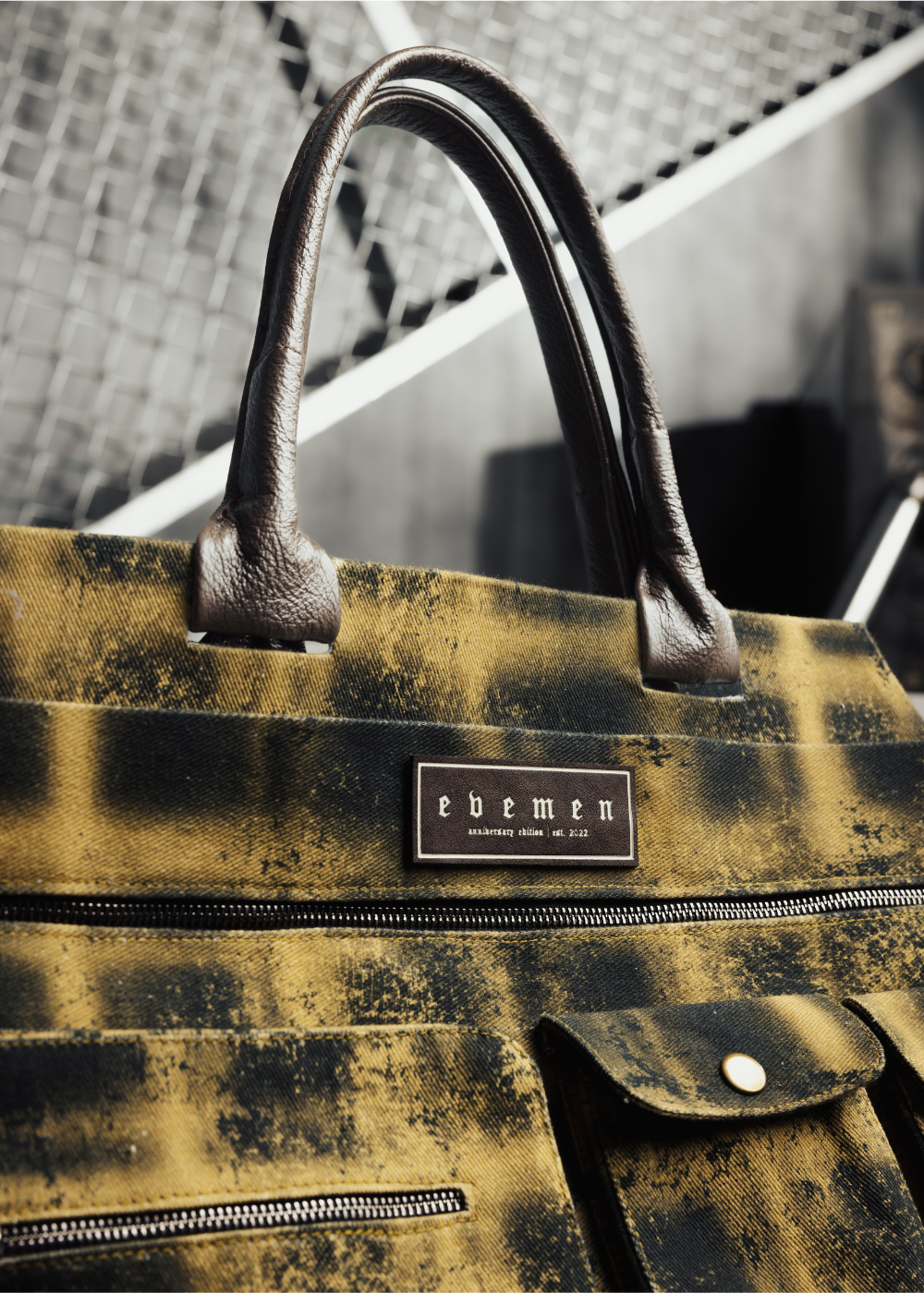 Goldmine FLNL tote bag - yellow