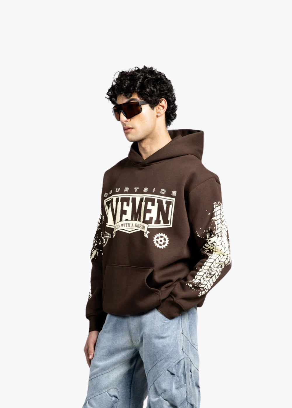 DRIFT HOODIE - BROWN