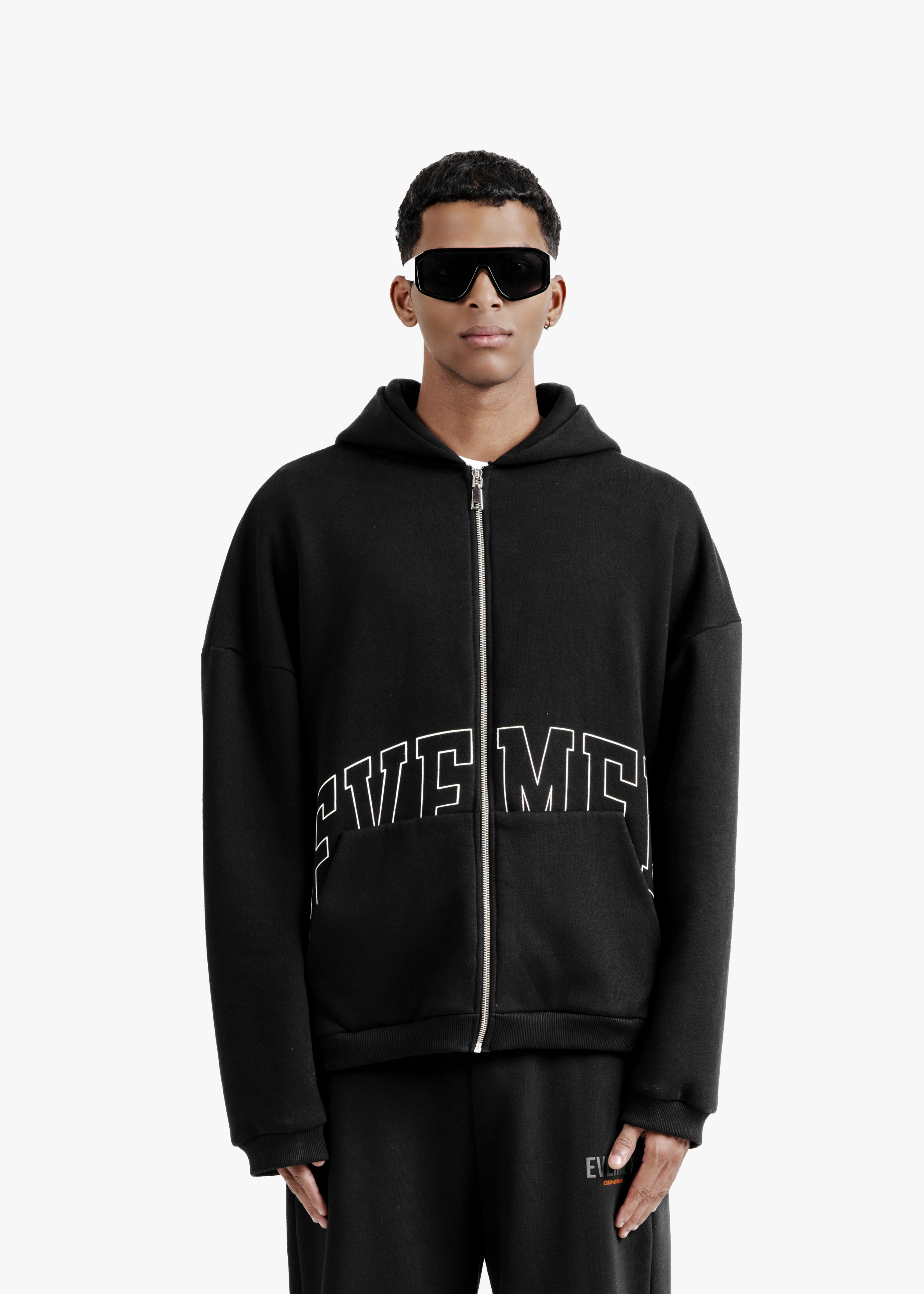 GENESIS BOXY ZIP THROUGH HOODIE