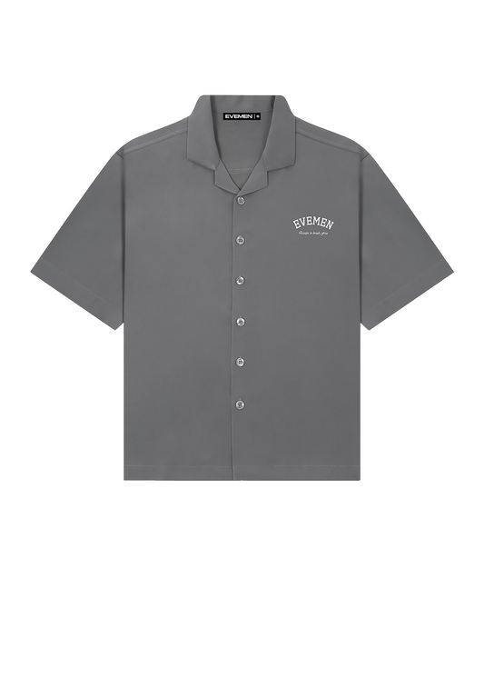 BOWLING SHIRT - SMOKE GREY