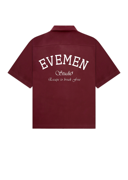 BOWLING SHIRT - WINE