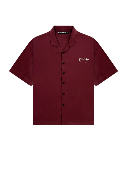 BOWLING SHIRT - WINE