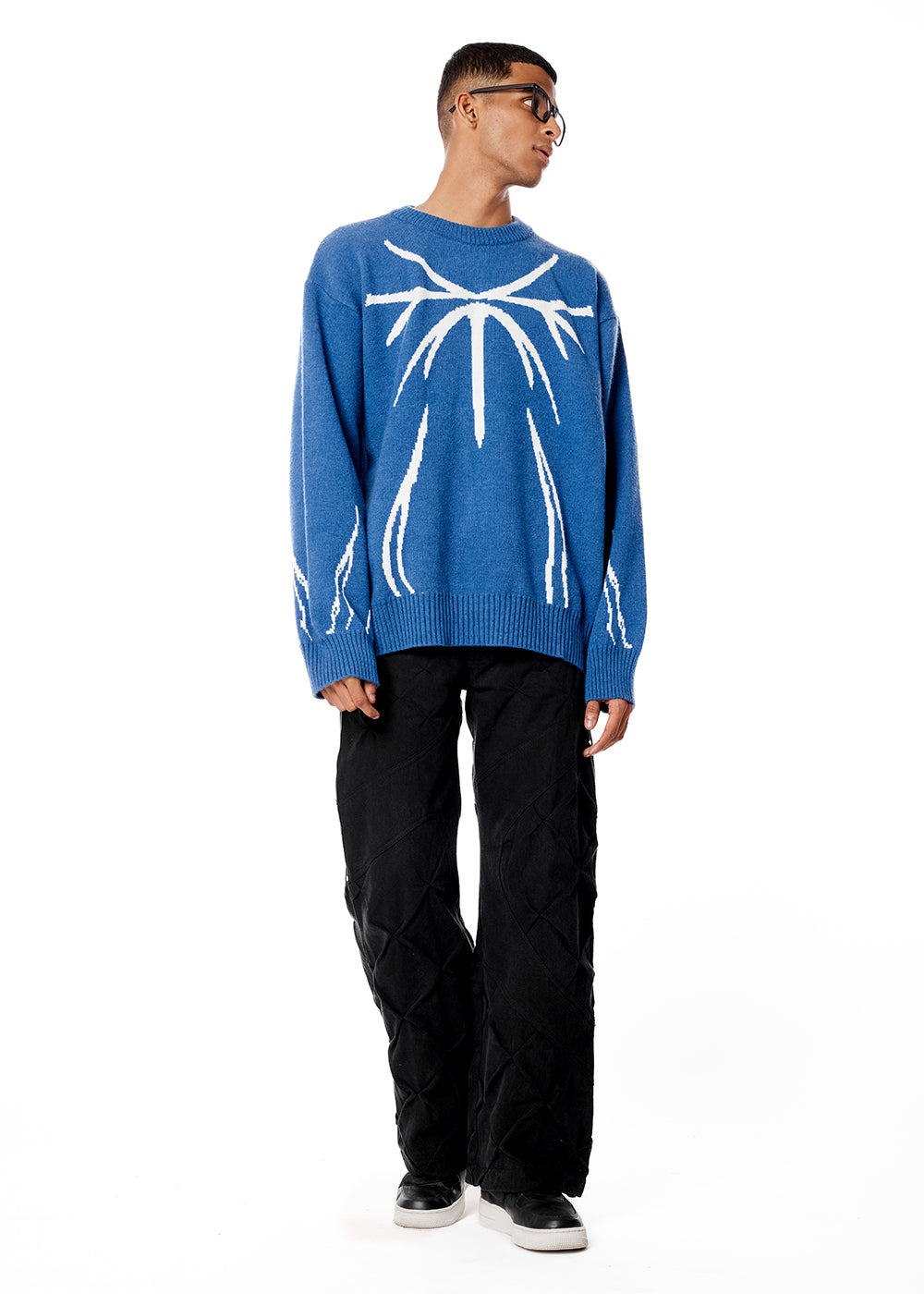 sekerith jacquard sweater