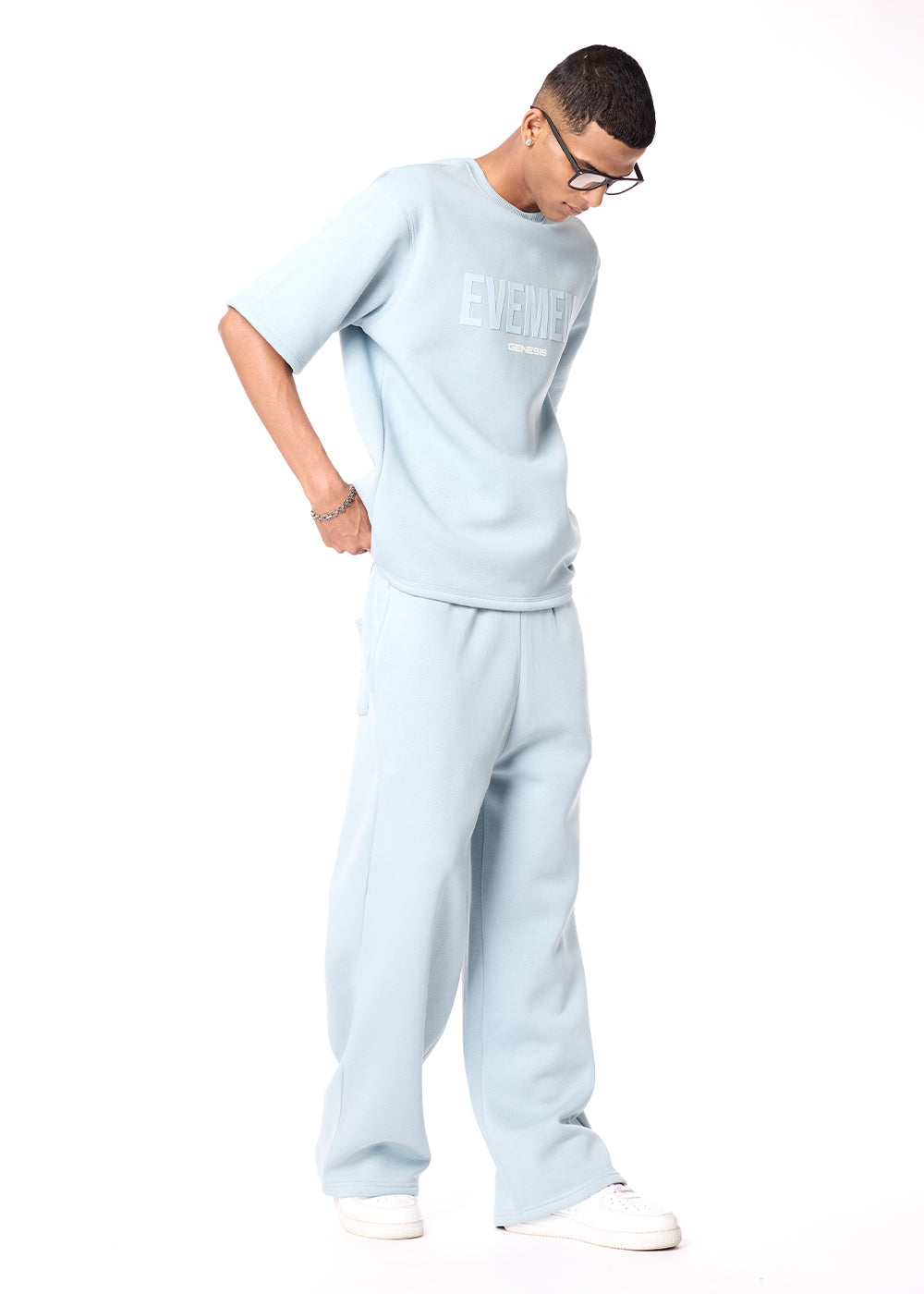 genesis wide leg sweatpants