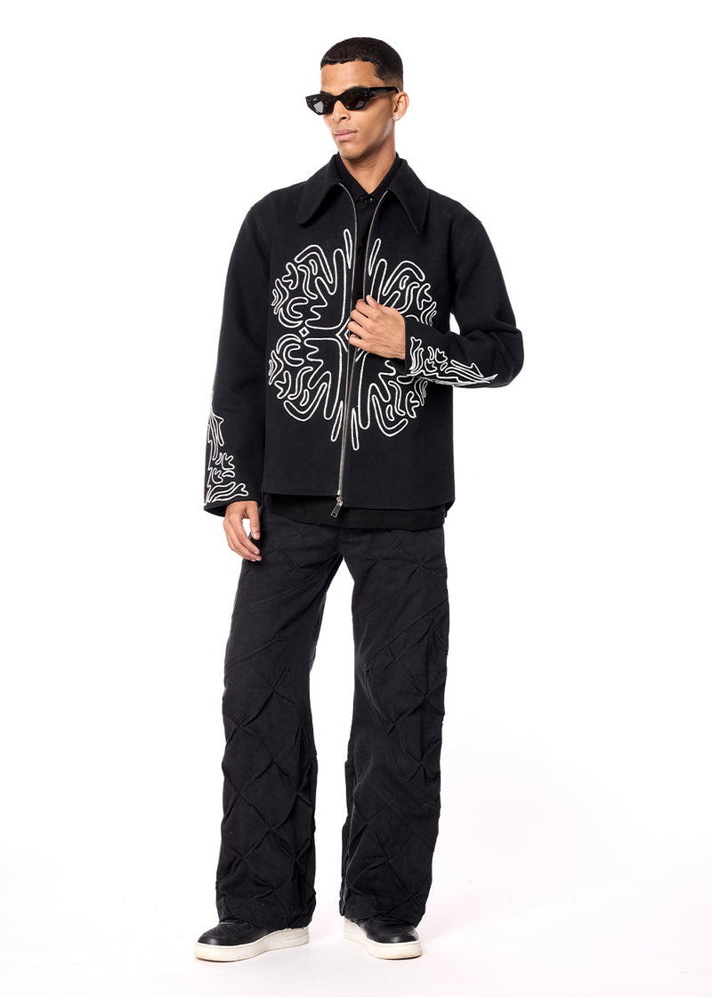 chain stitch jacket