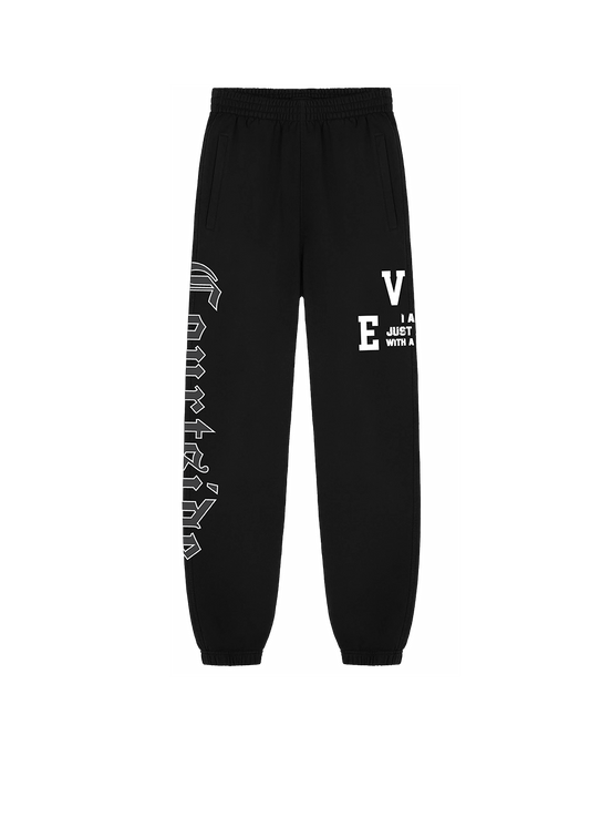 COURTSIDE SWEATPANT - BLACK