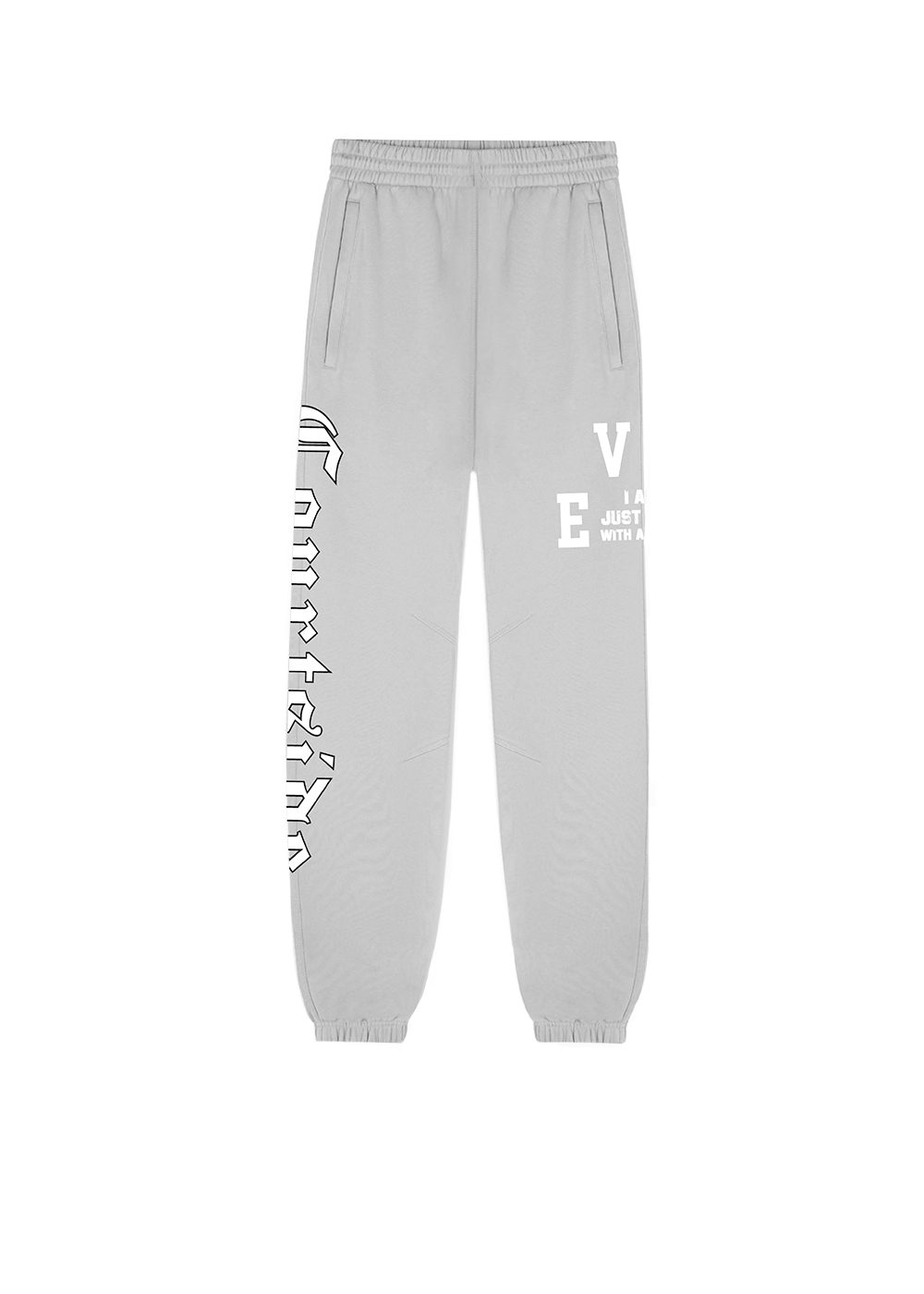 COURTSIDE SWEATPANT - MARL GREY