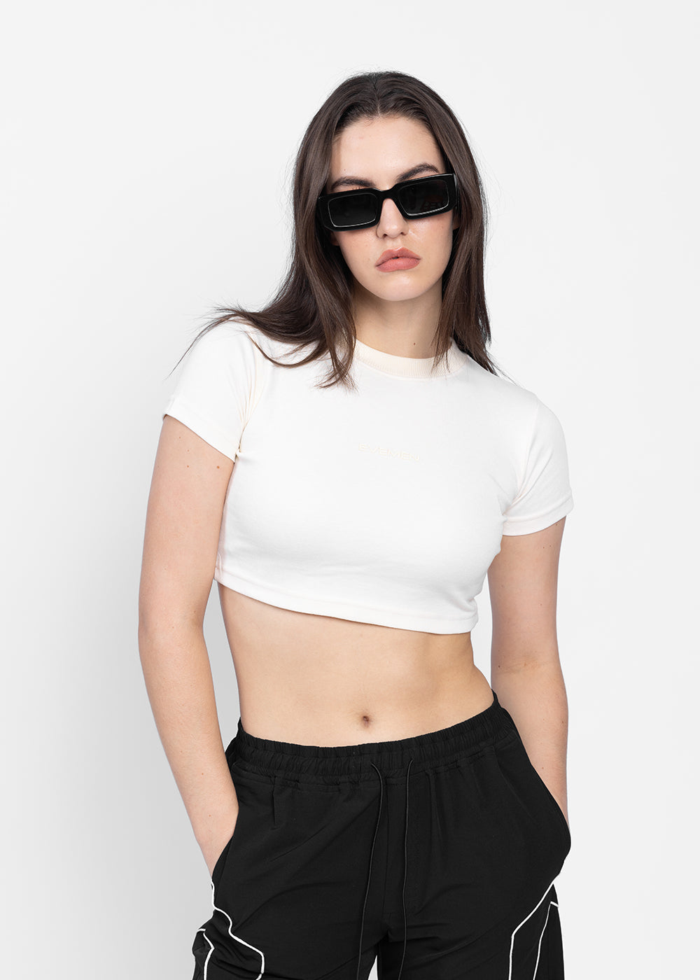 CROP TOP - BUTTER CREAM