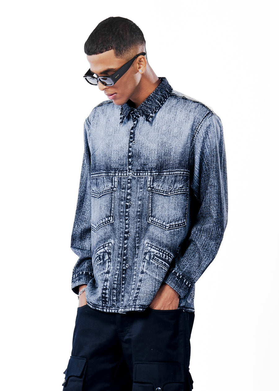 DOUBLE BADGE SWEATPANT - MELANGE GREY