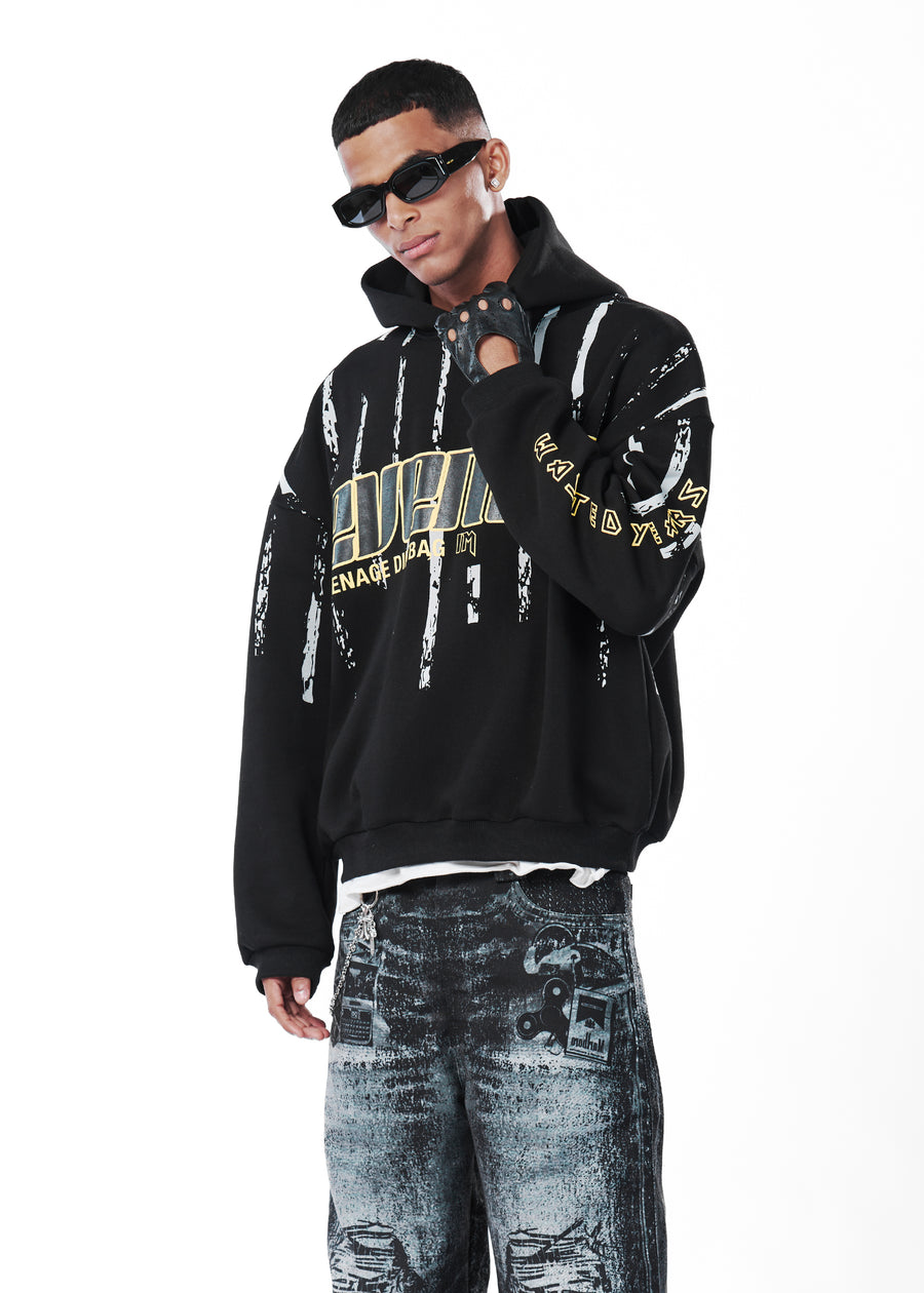 SPRAYED SLUB T-SHIRT - WHITE