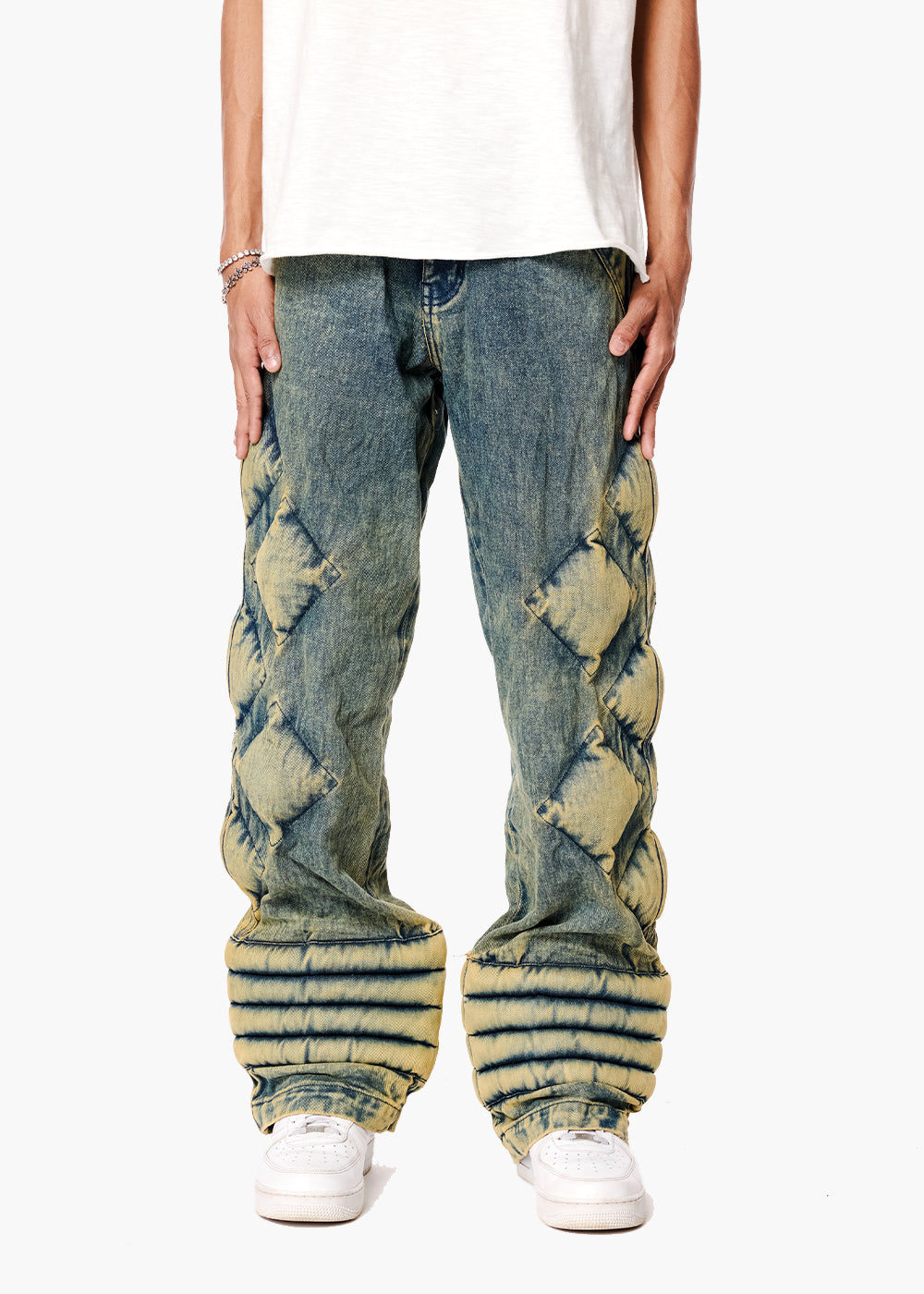 SQUARE PUFF VINTAGE WASH