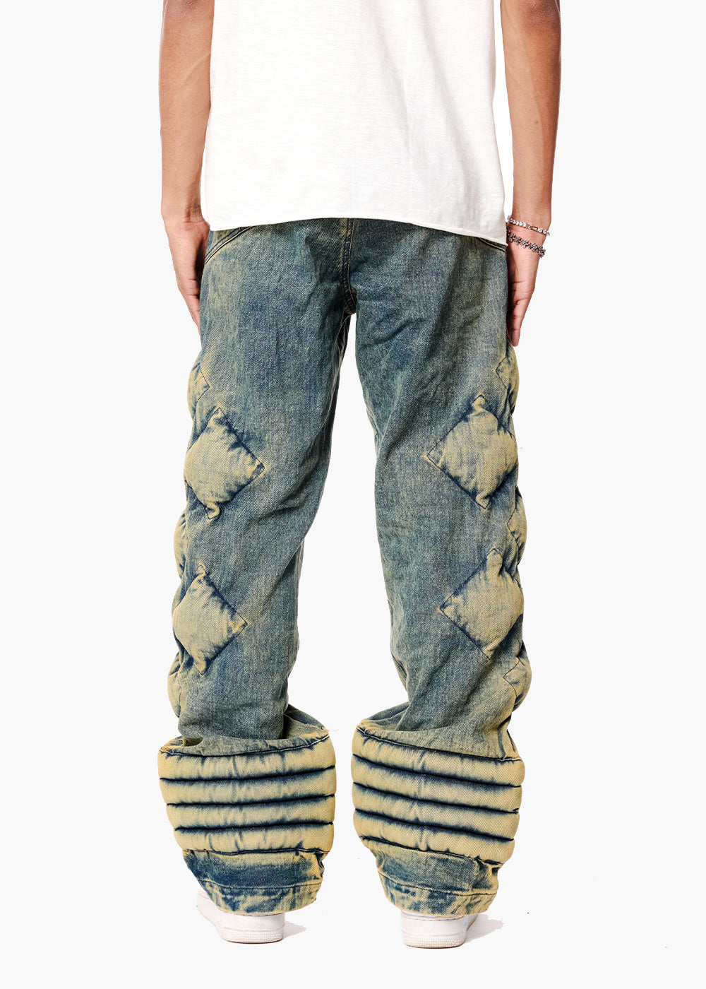 SQUARE PUFF VINTAGE WASH