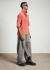Patch polo t-shirt