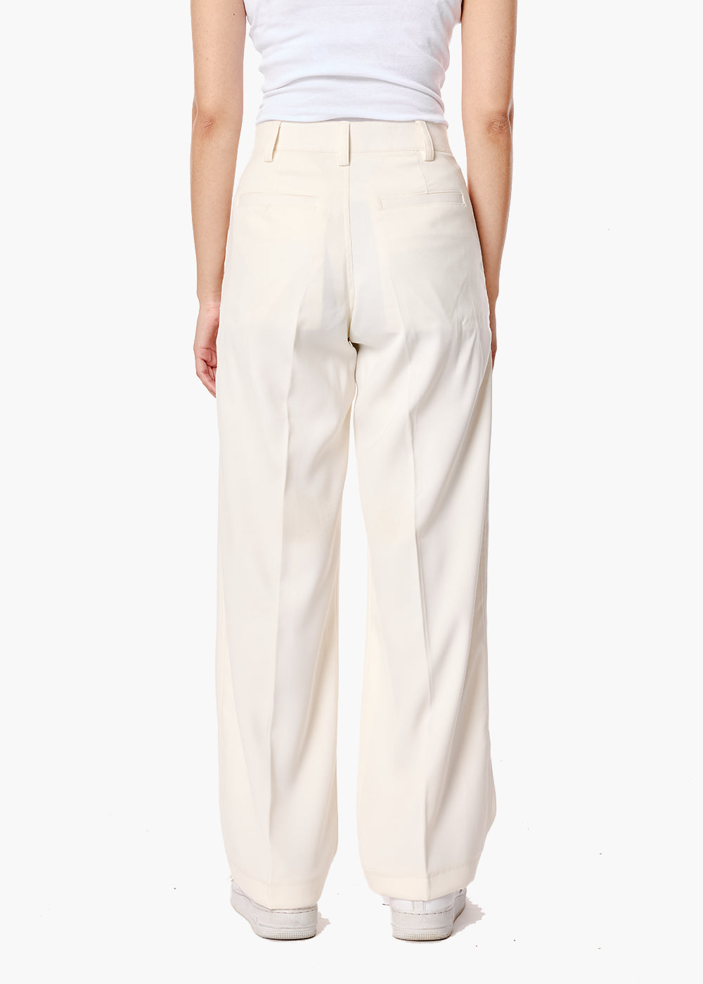 STRAIGHT PANTS OFF WHITE