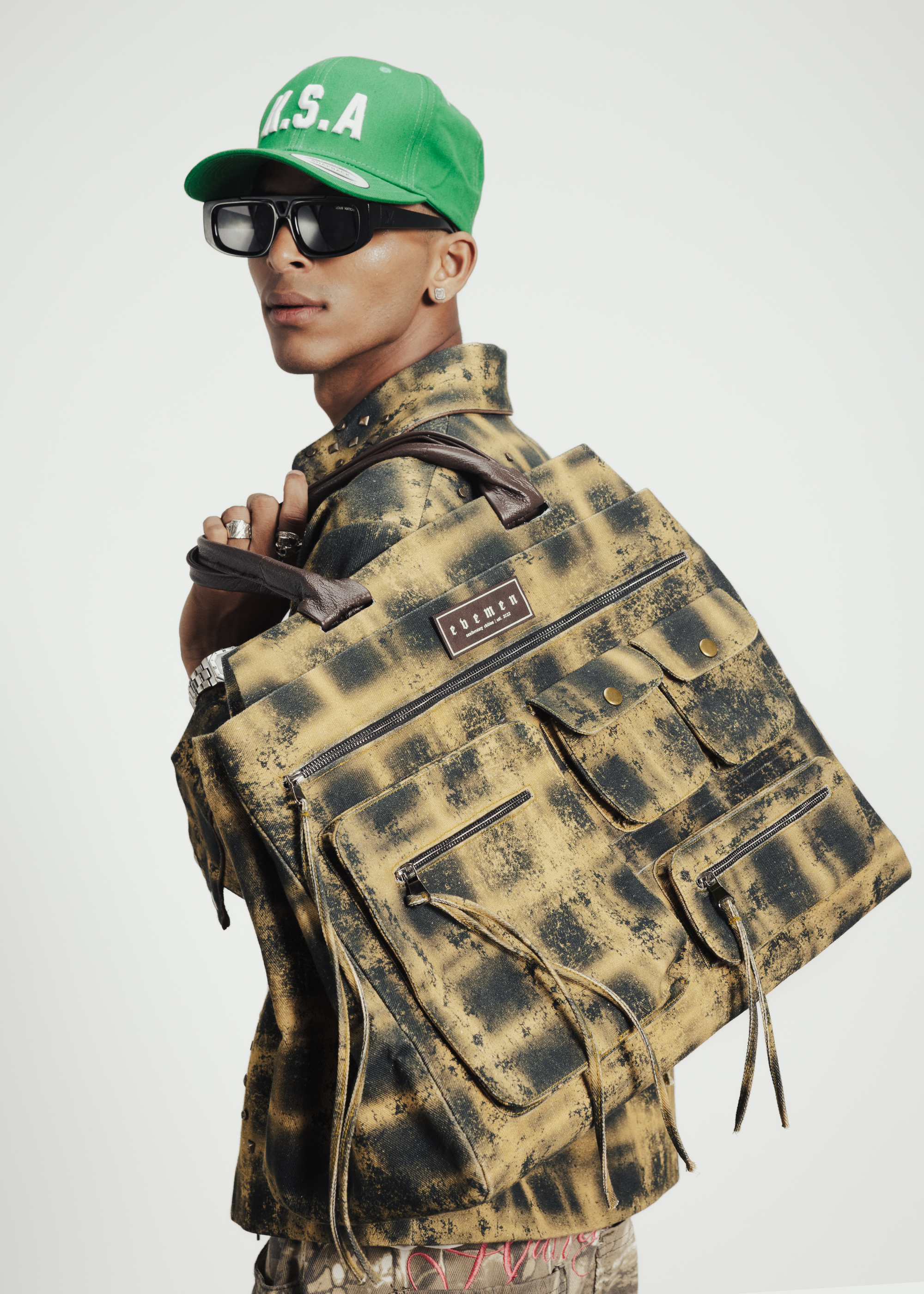 Goldmine FLNL tote bag - yellow