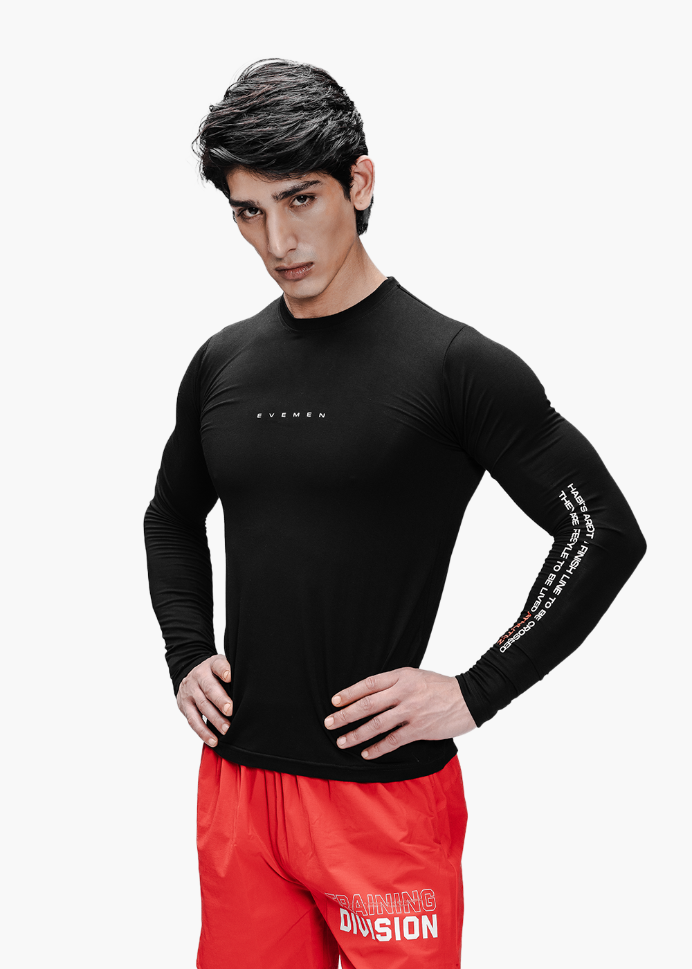 Hybrid long sleeve t-shirt