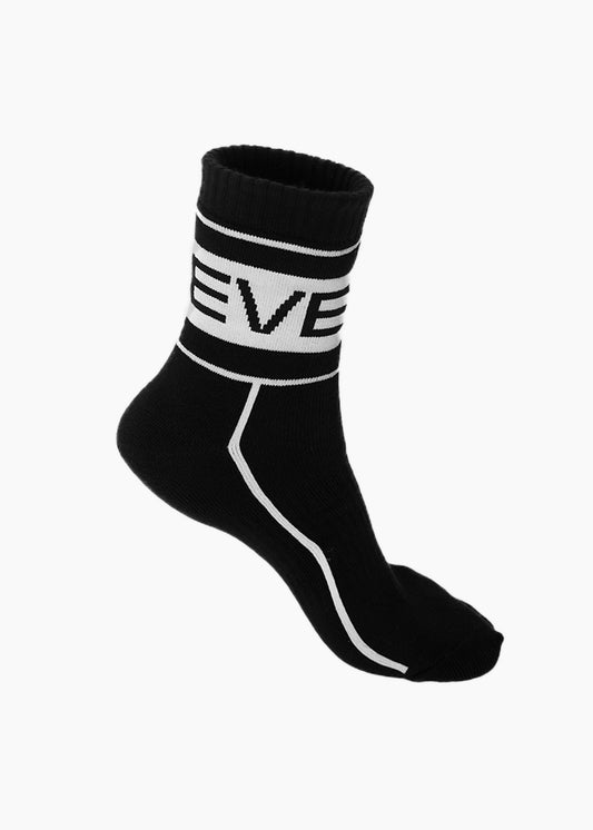 SIGNATURE SOCKS - BLACK - PACK OF 2