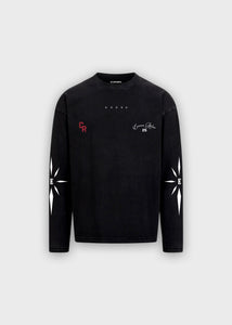 ATELIER T-SHIRT LONG SLEEVE - BLACK