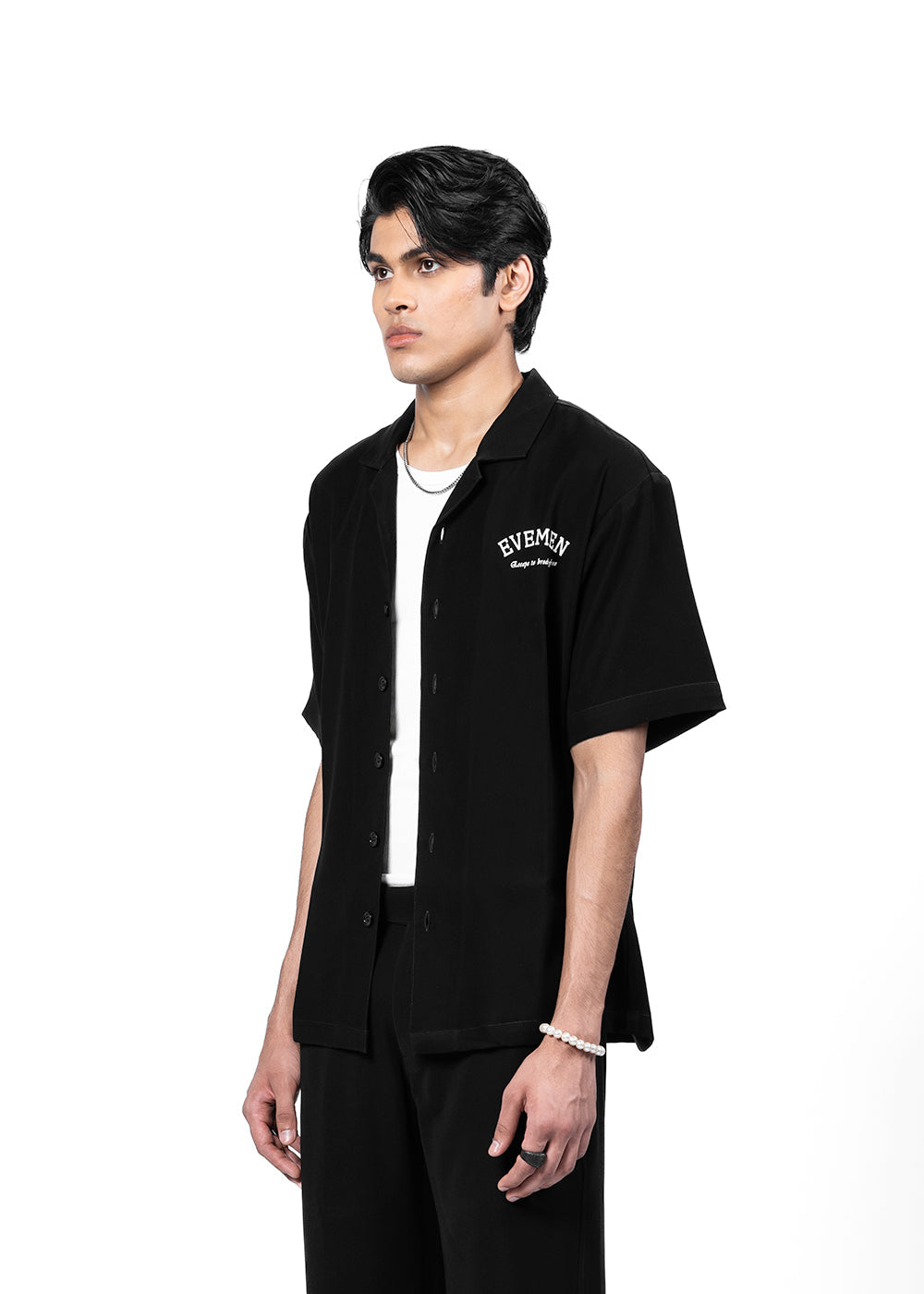 BOWLING SHIRT - BLACK