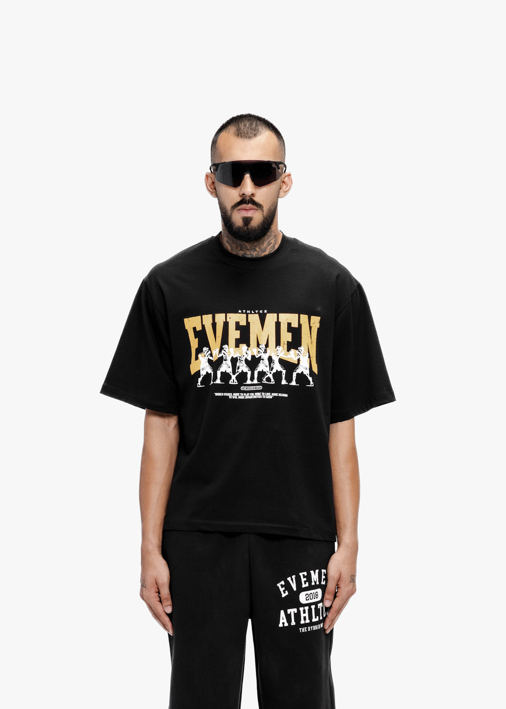 PUMP COVER T-SHIRT - BLACK