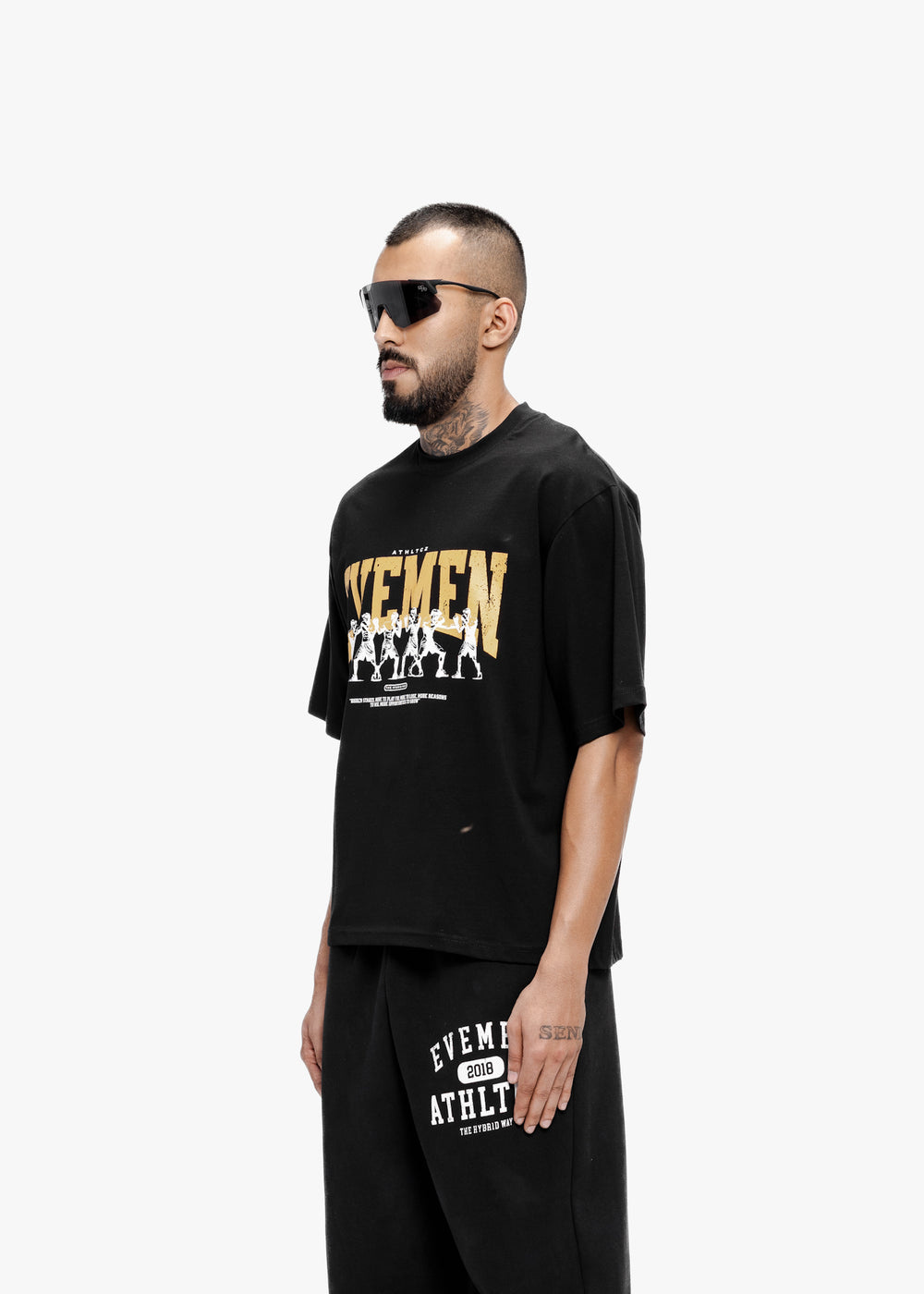 PUMP COVER T-SHIRT - BLACK