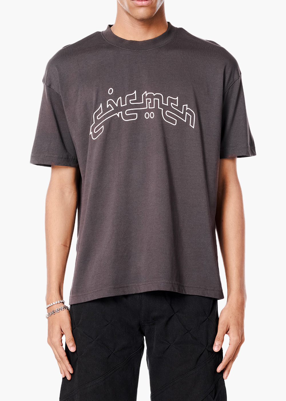 frality t-shirt - dark grey