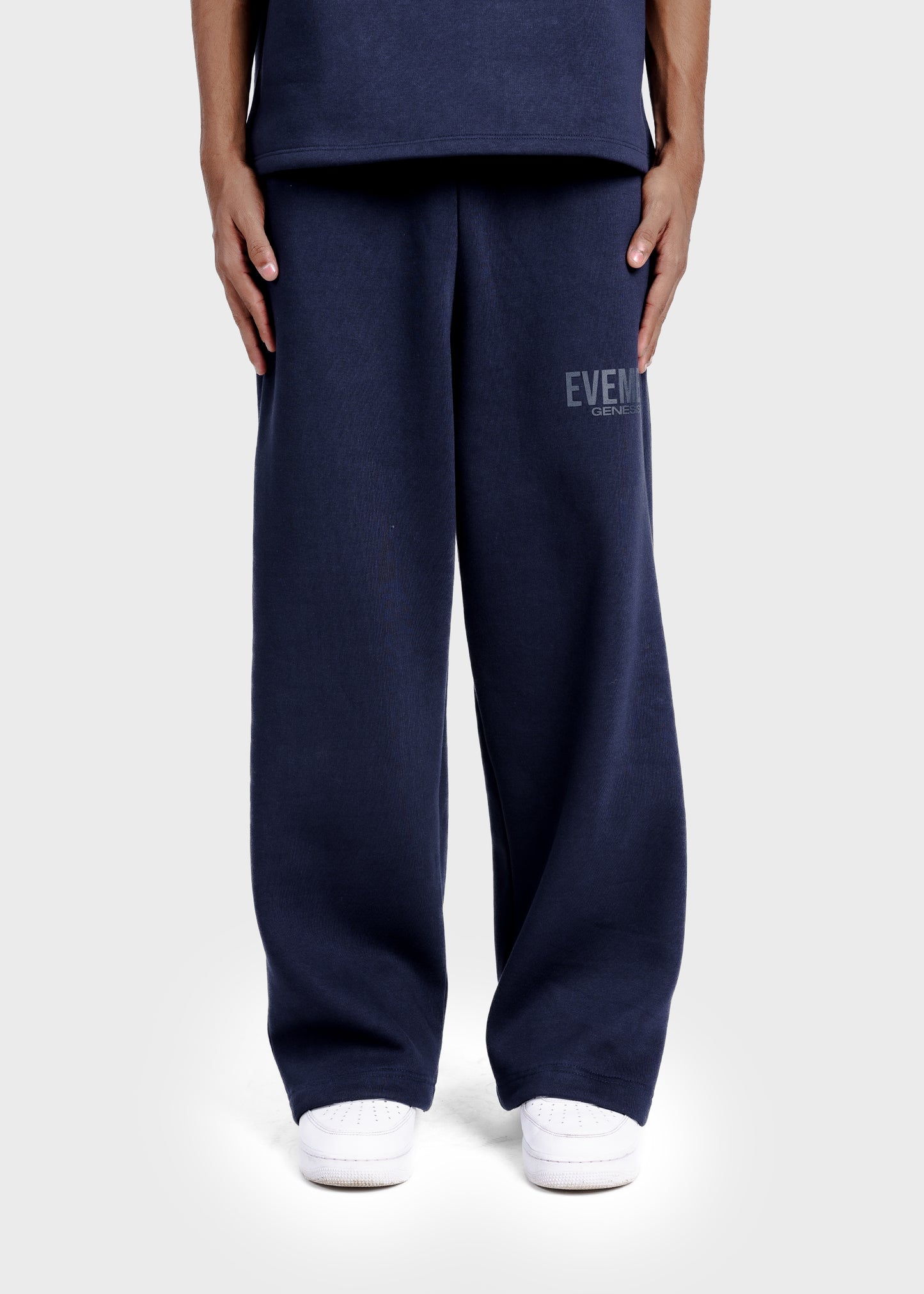 GENESIS WIDE SWEATPANT - NAVY