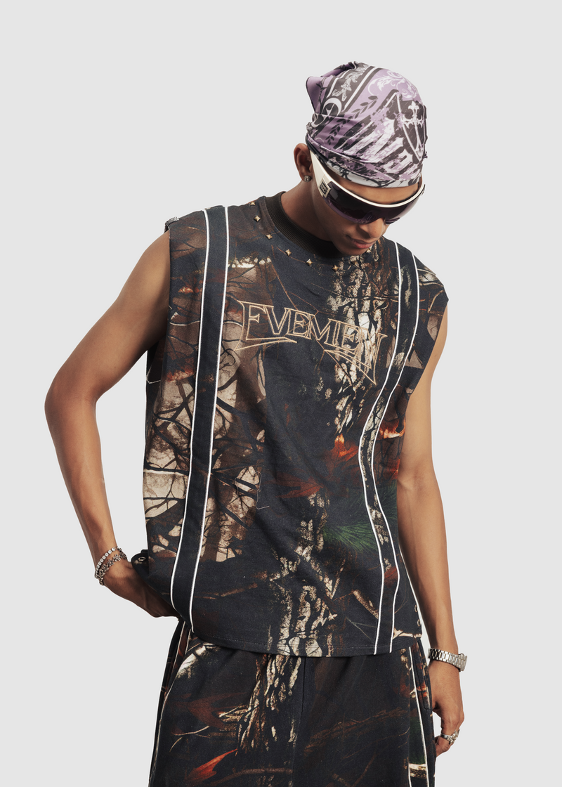 Oak stripe tank lookbook image 2