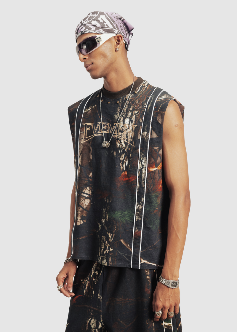 Oak stripe tank lookbook image 1