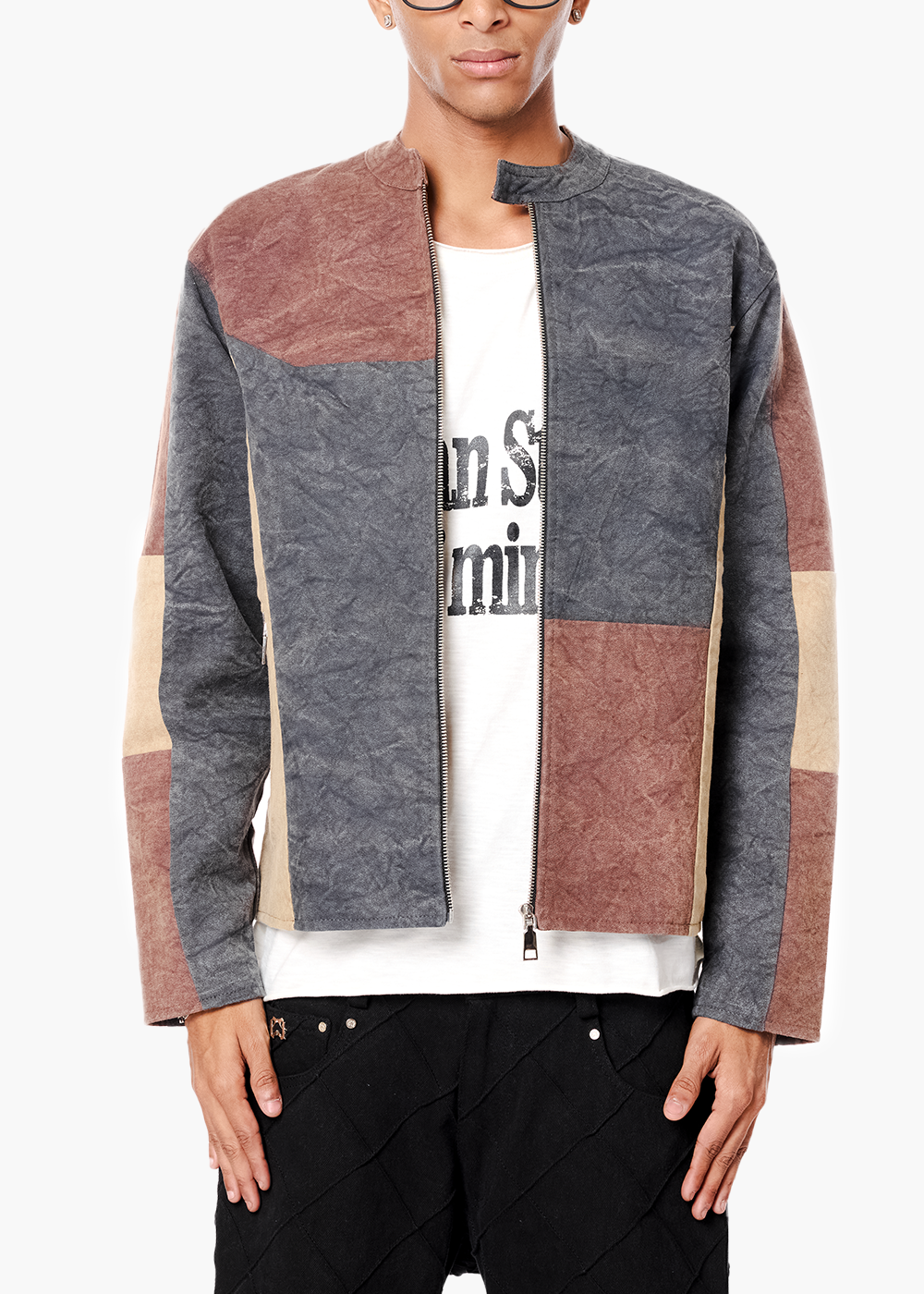 COLOUR BLOCK JACKET - Y2