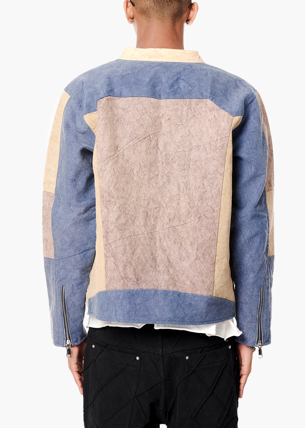 COLOUR BLOCK JACKET - Y