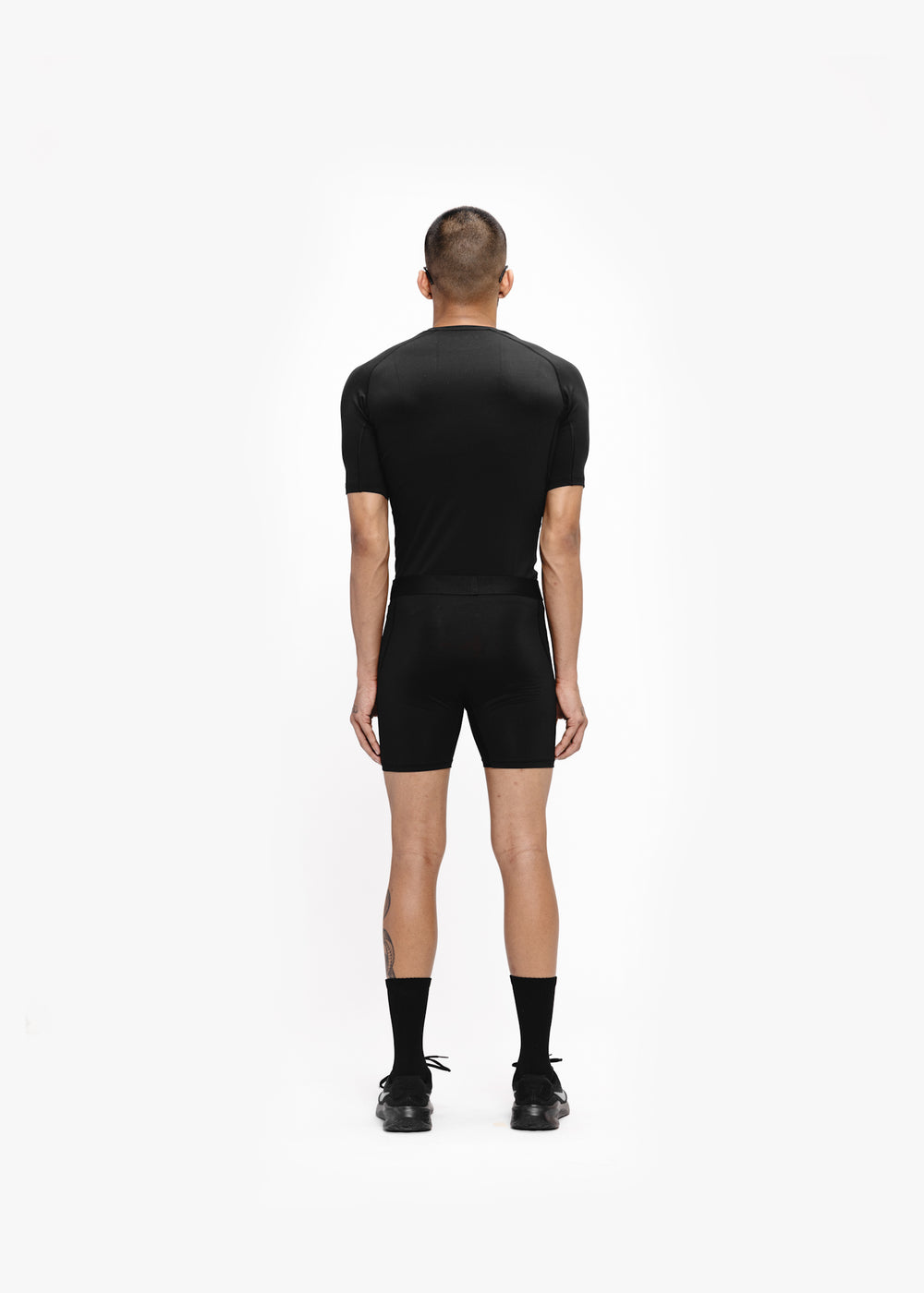 DNA COMPRESSION T-SHIRT- BLACK