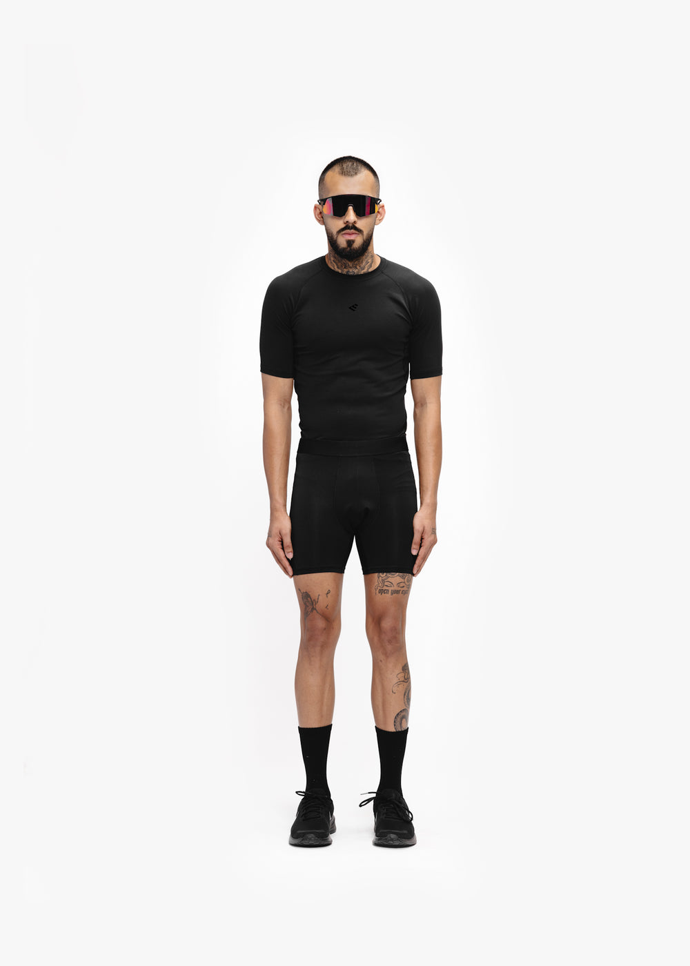 DNA COMPRESSION T-SHIRT- BLACK