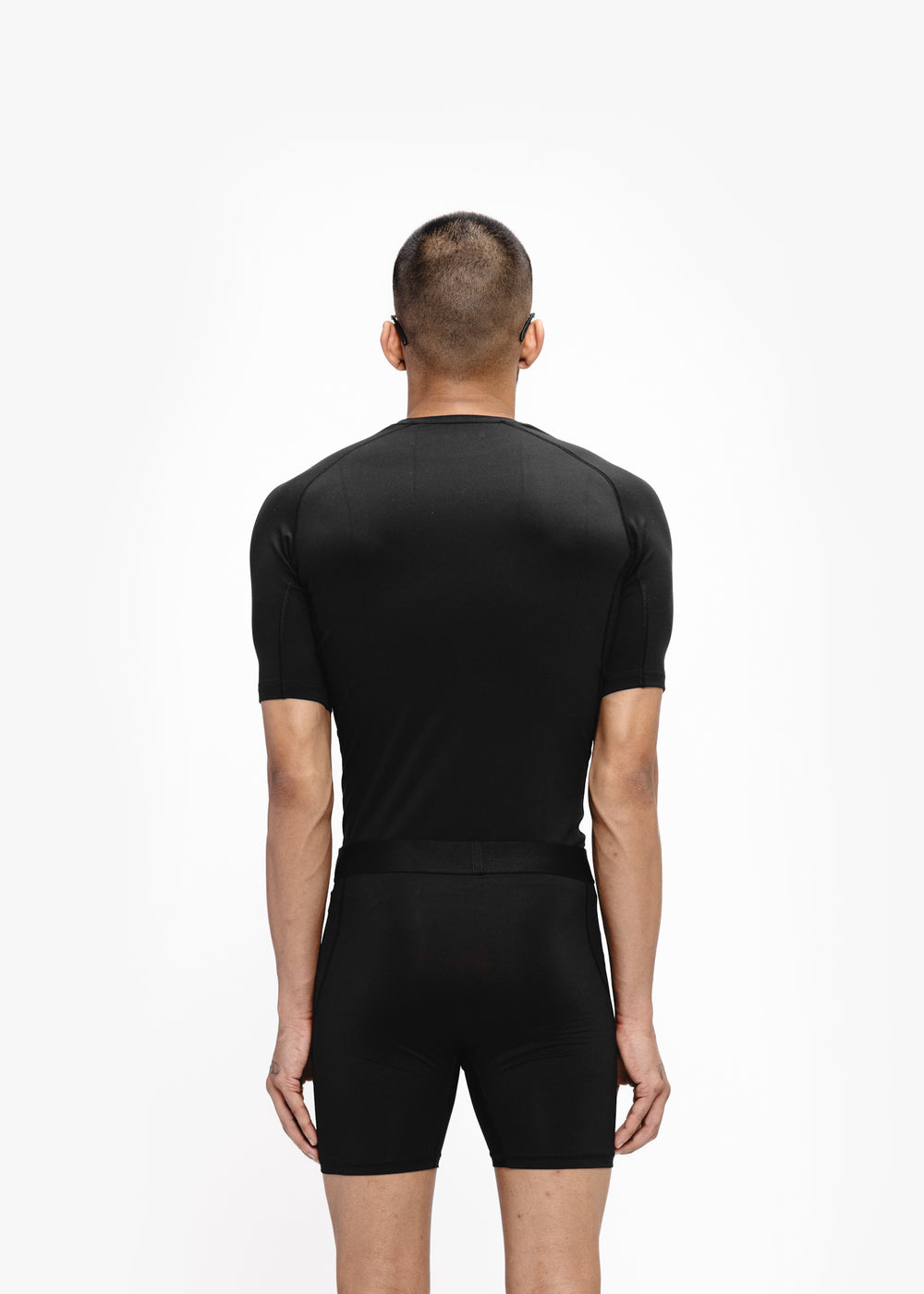 DNA COMPRESSION T-SHIRT- BLACK