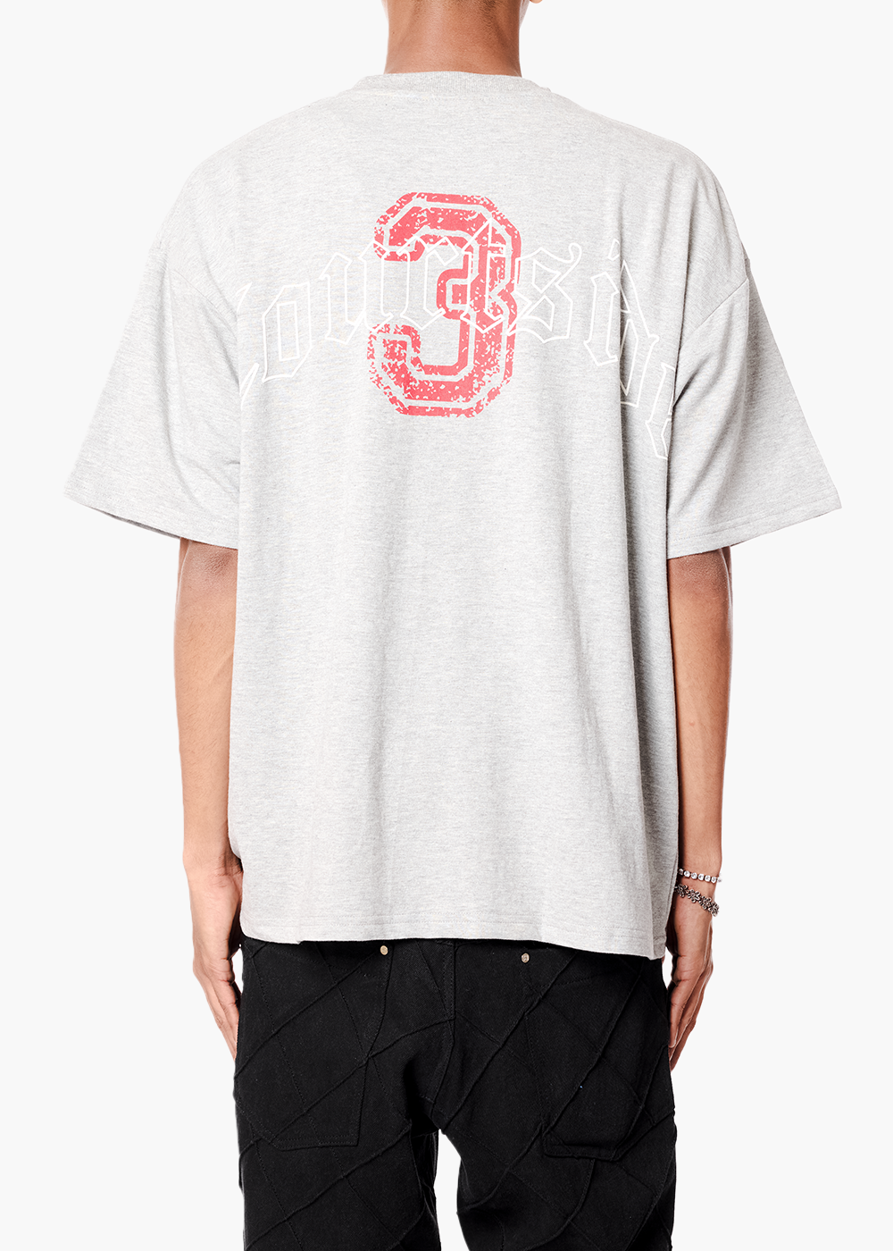 COURTSIDE GREY T-SHIRT